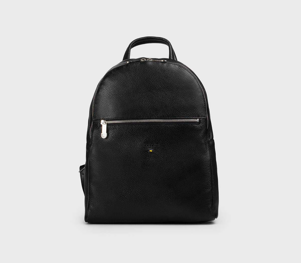 Zaino in pelle di cervo nero