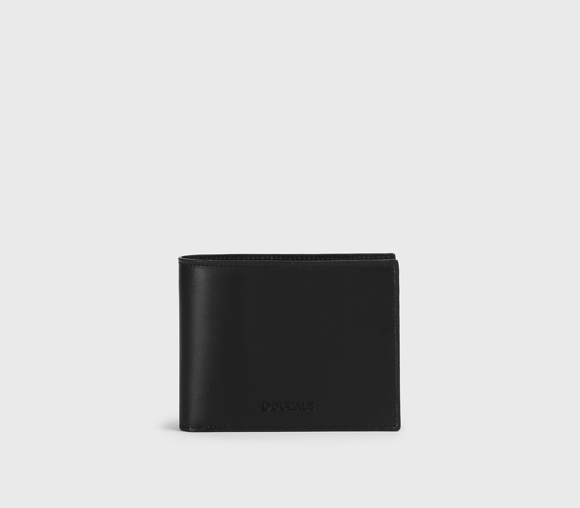 Schwarzes Lederportemonnaie