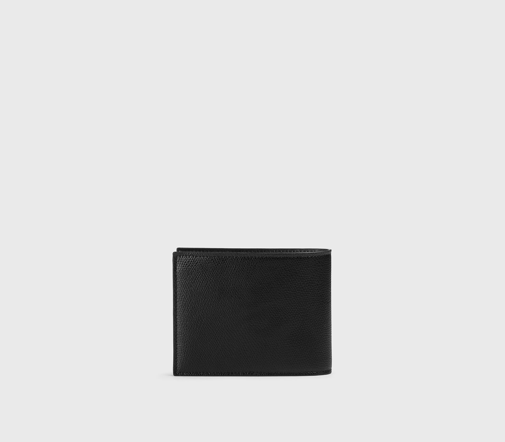 Black Palmellato leather wallet