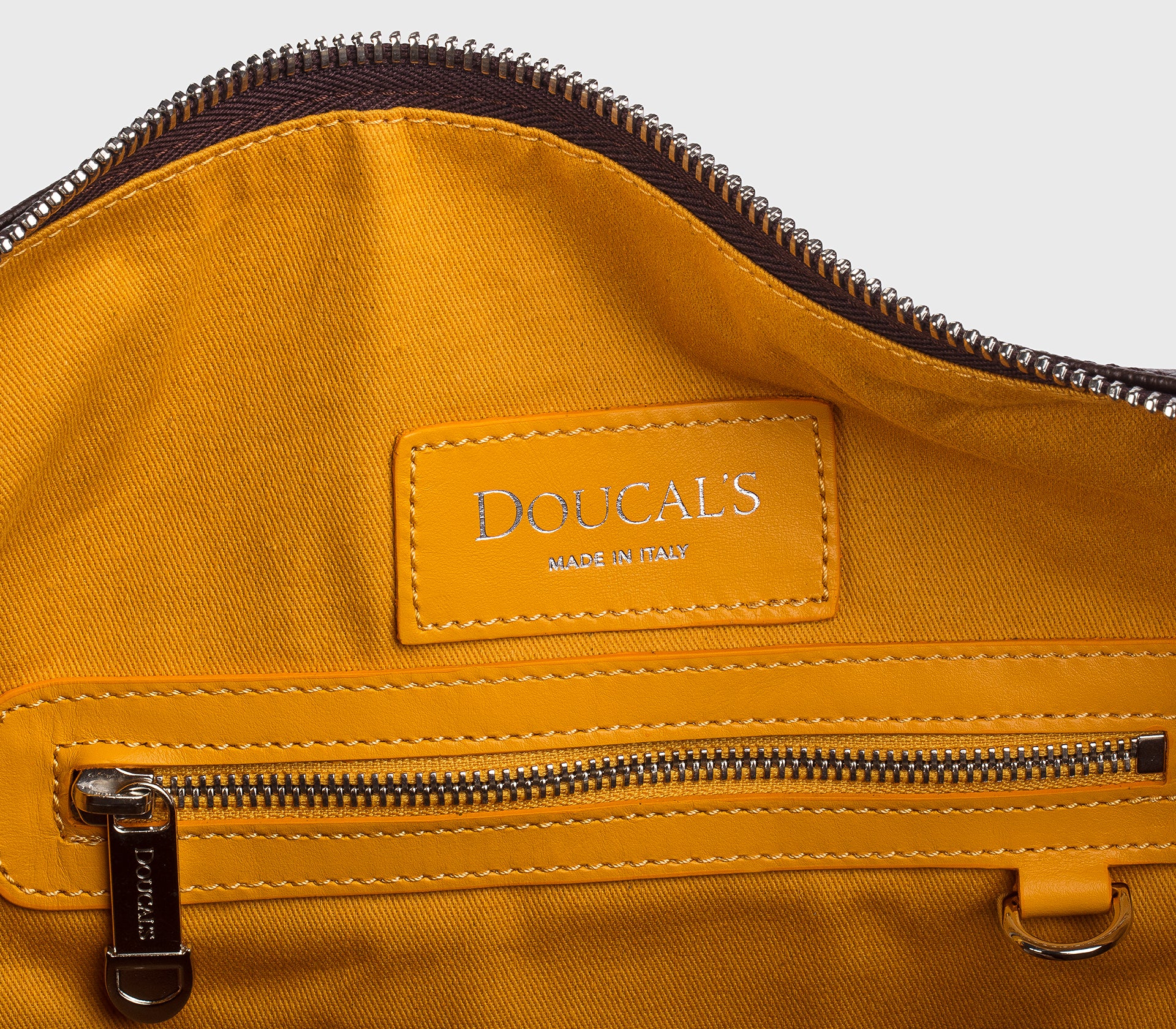 Sac 48H en cuir Palmellato brun foncé