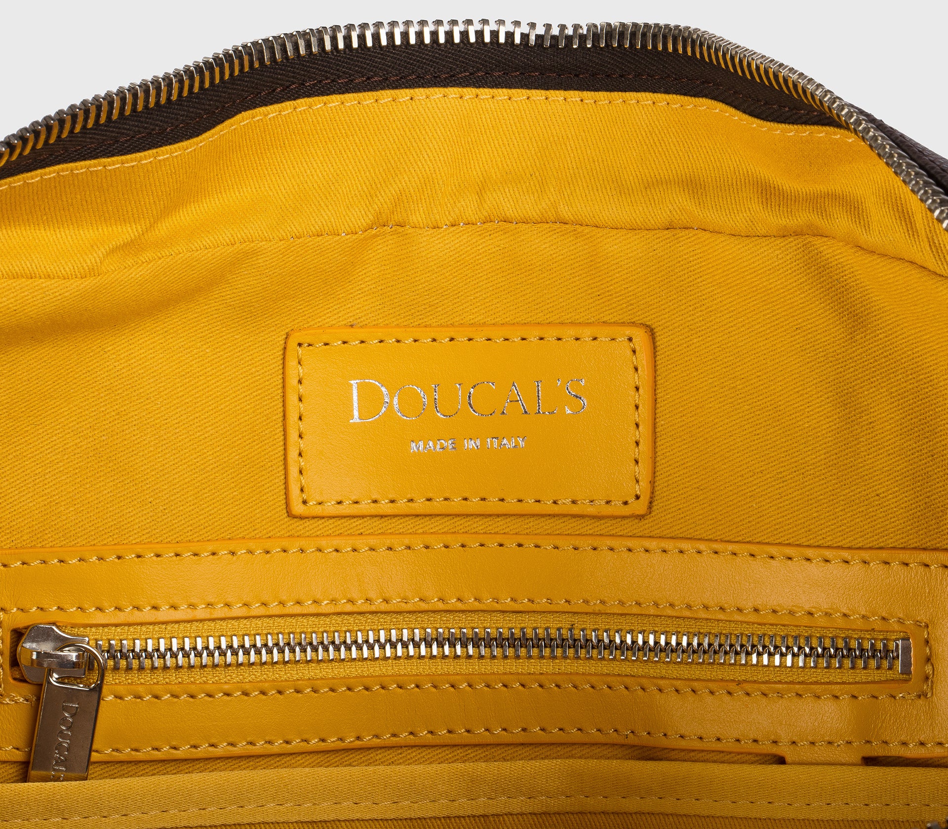 Sac 24H en cuir Palmellato brun foncé