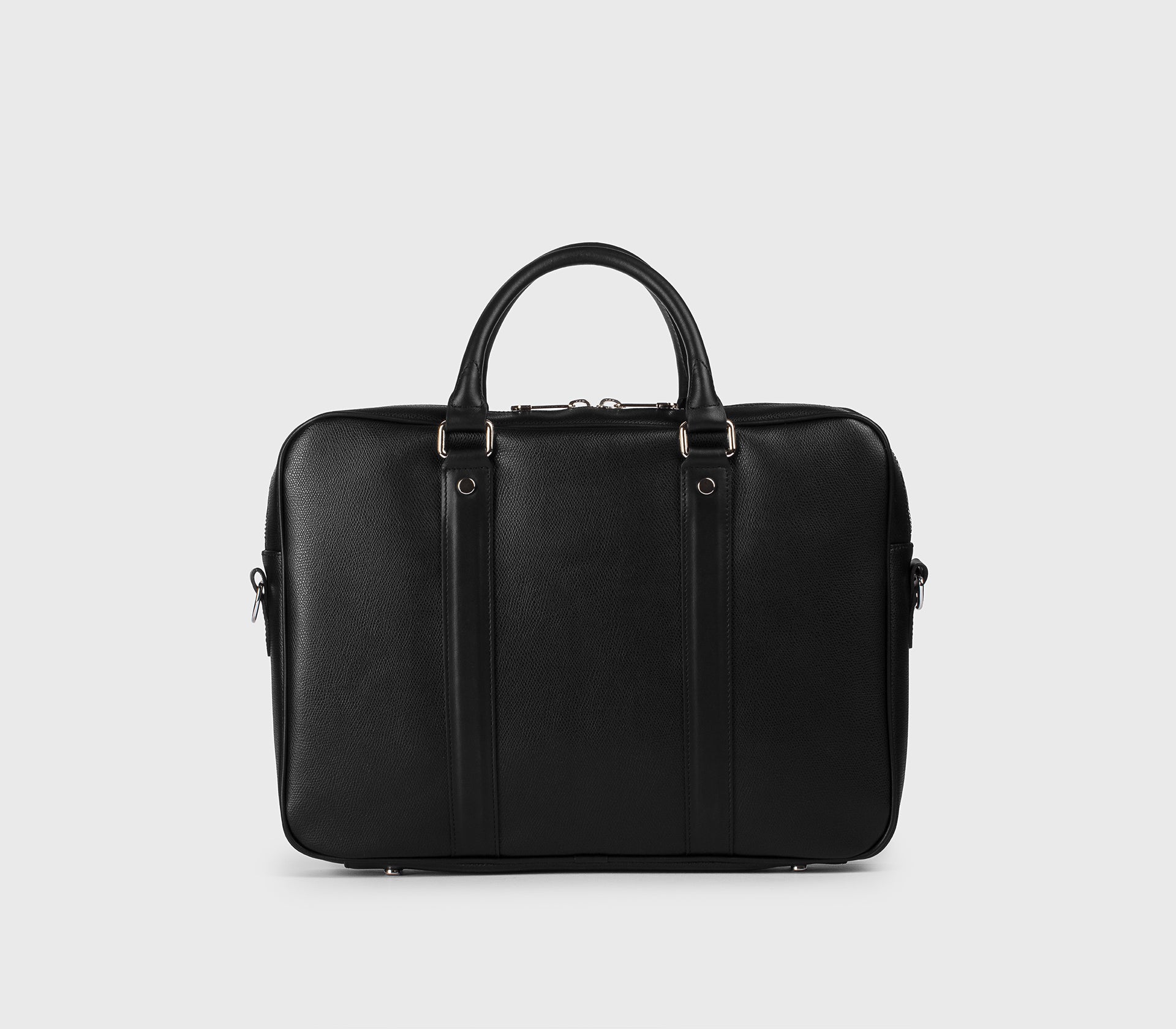 Sac 24H en cuir Palmellato noir
