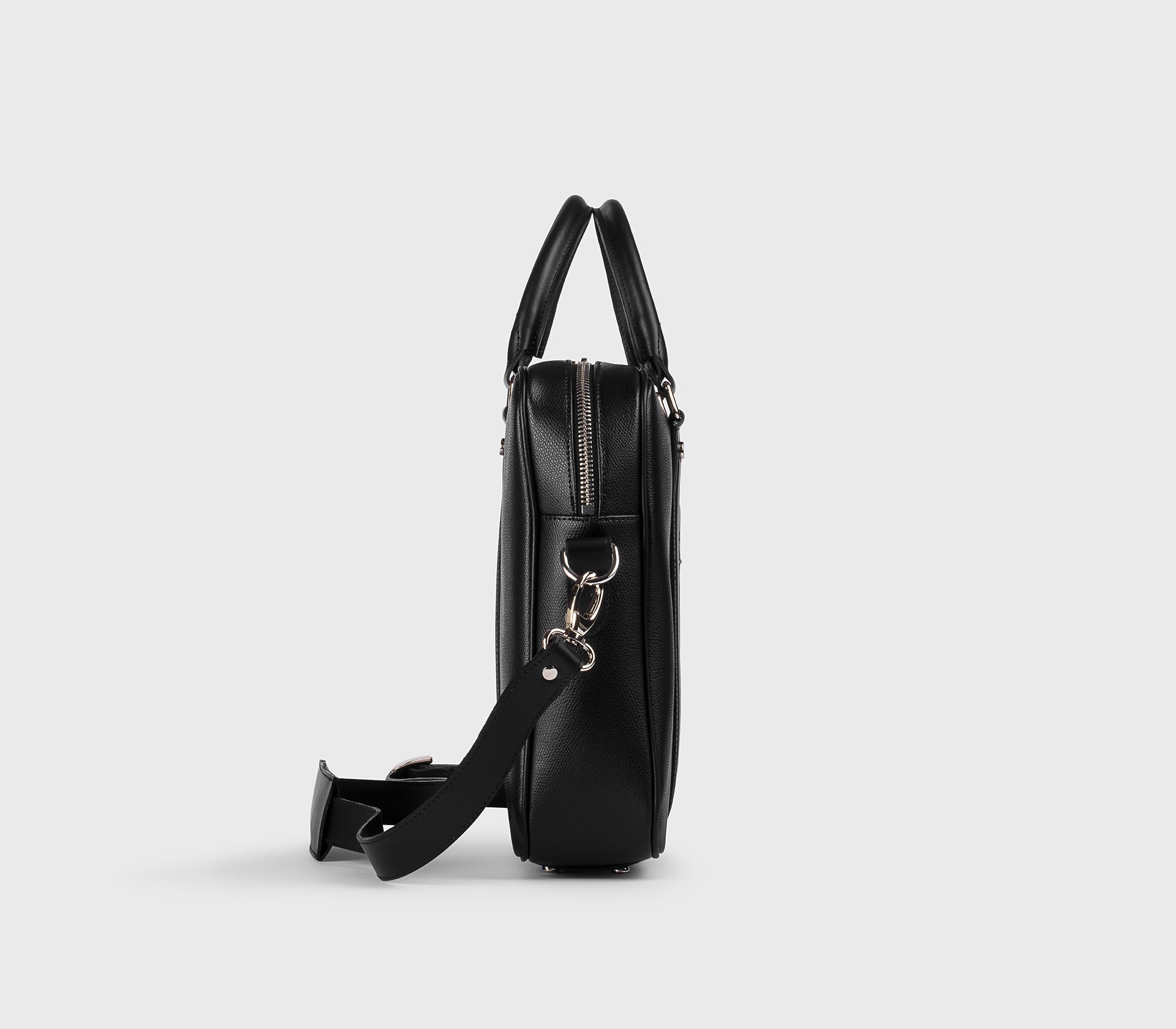 Sac 24H en cuir Palmellato noir