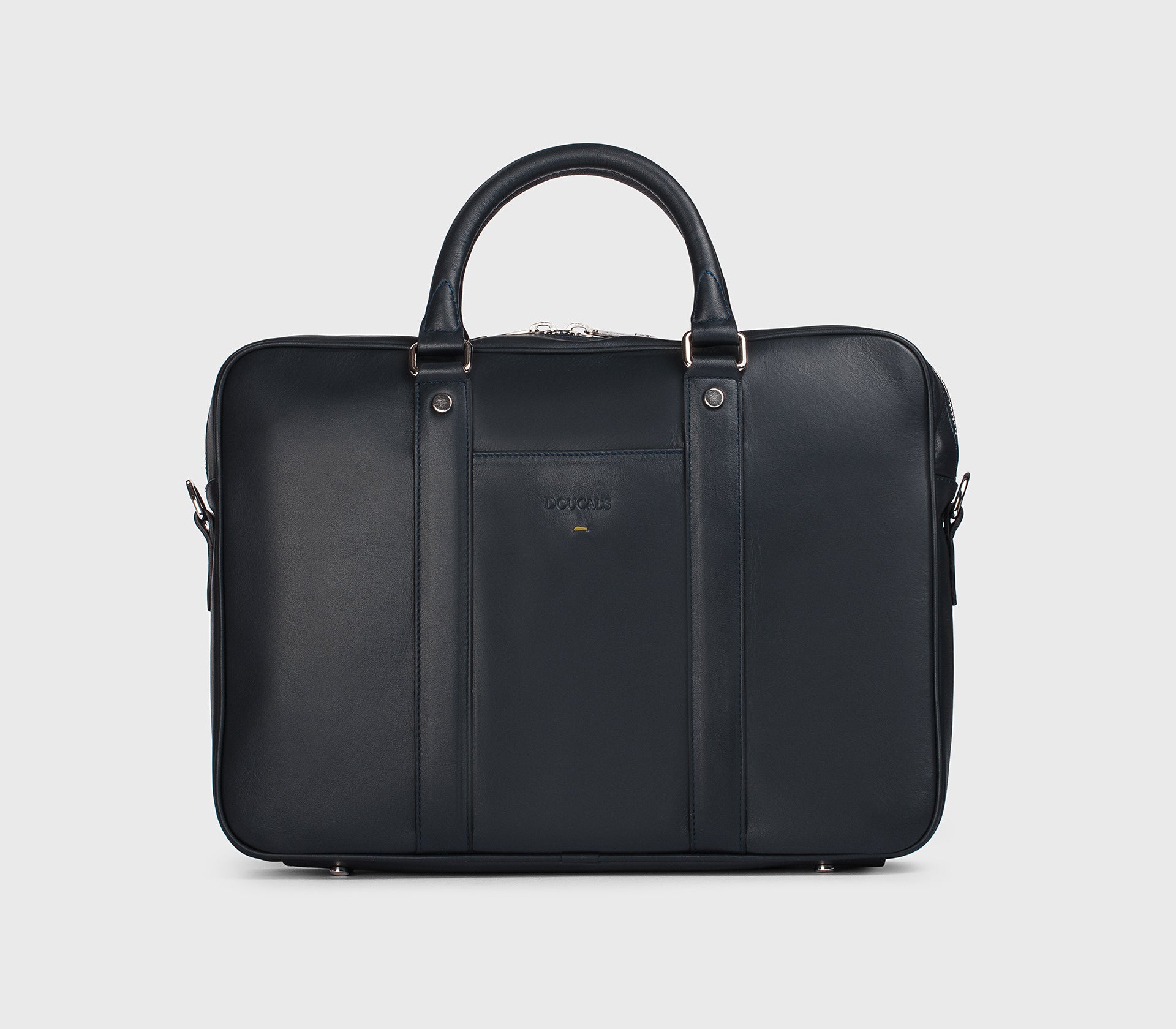 Borsa 24H in pelle blu