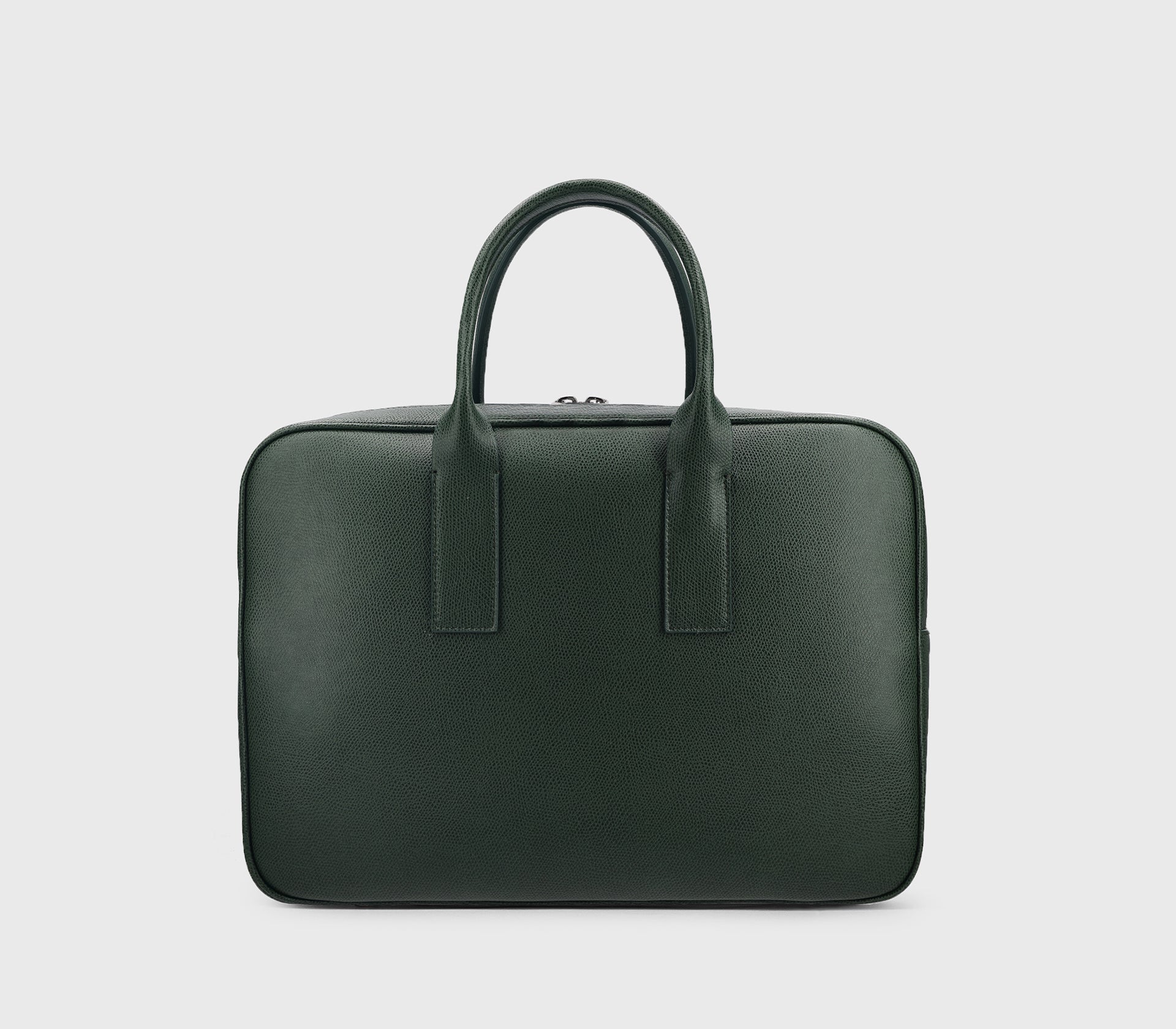 Green Palmellato leather “Catch” bag