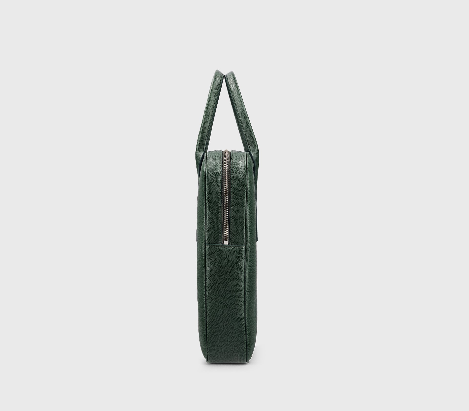 Green Palmellato leather “Catch” bag