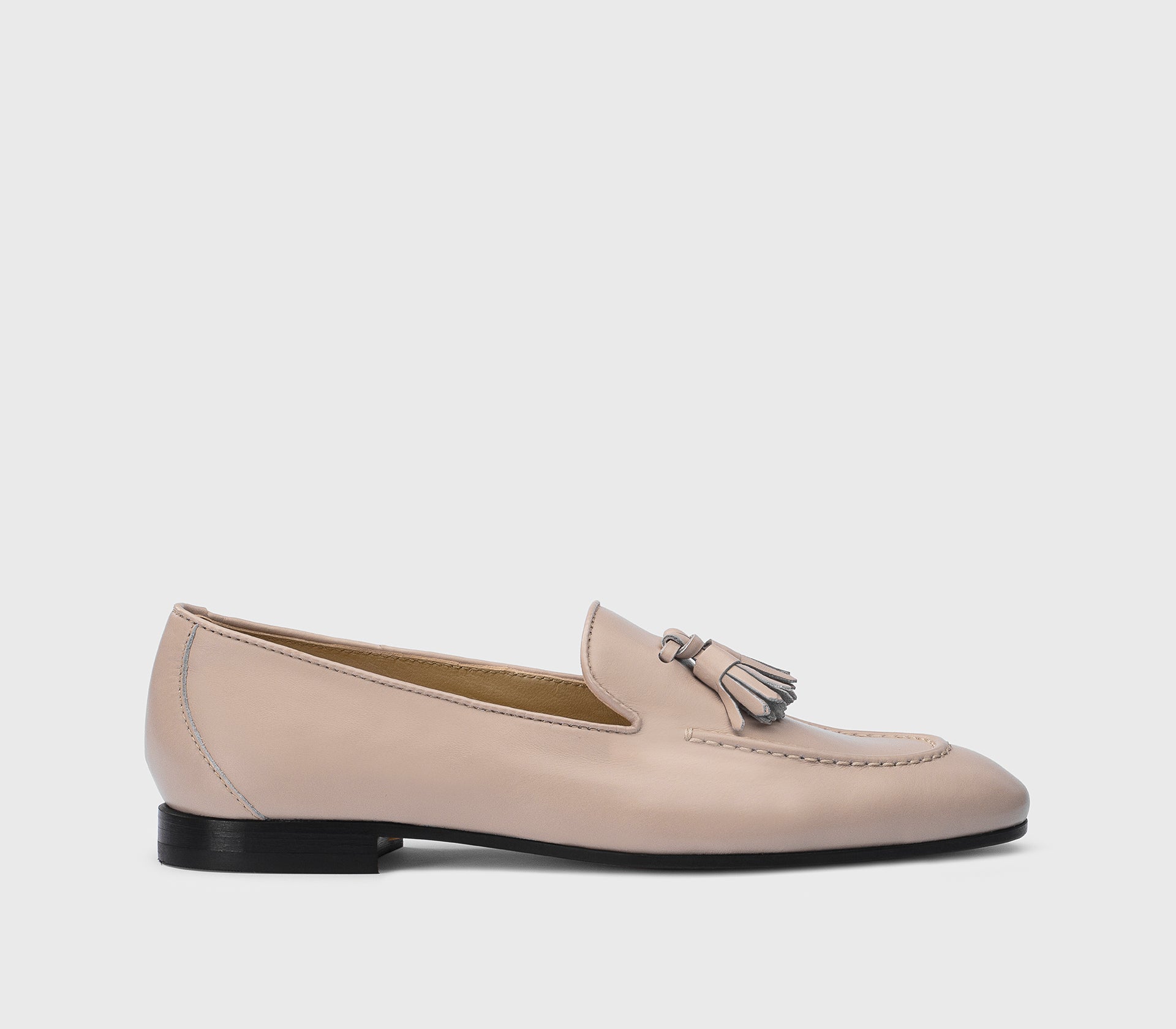 Mocassino da donna in pelle | nude - Doucal's