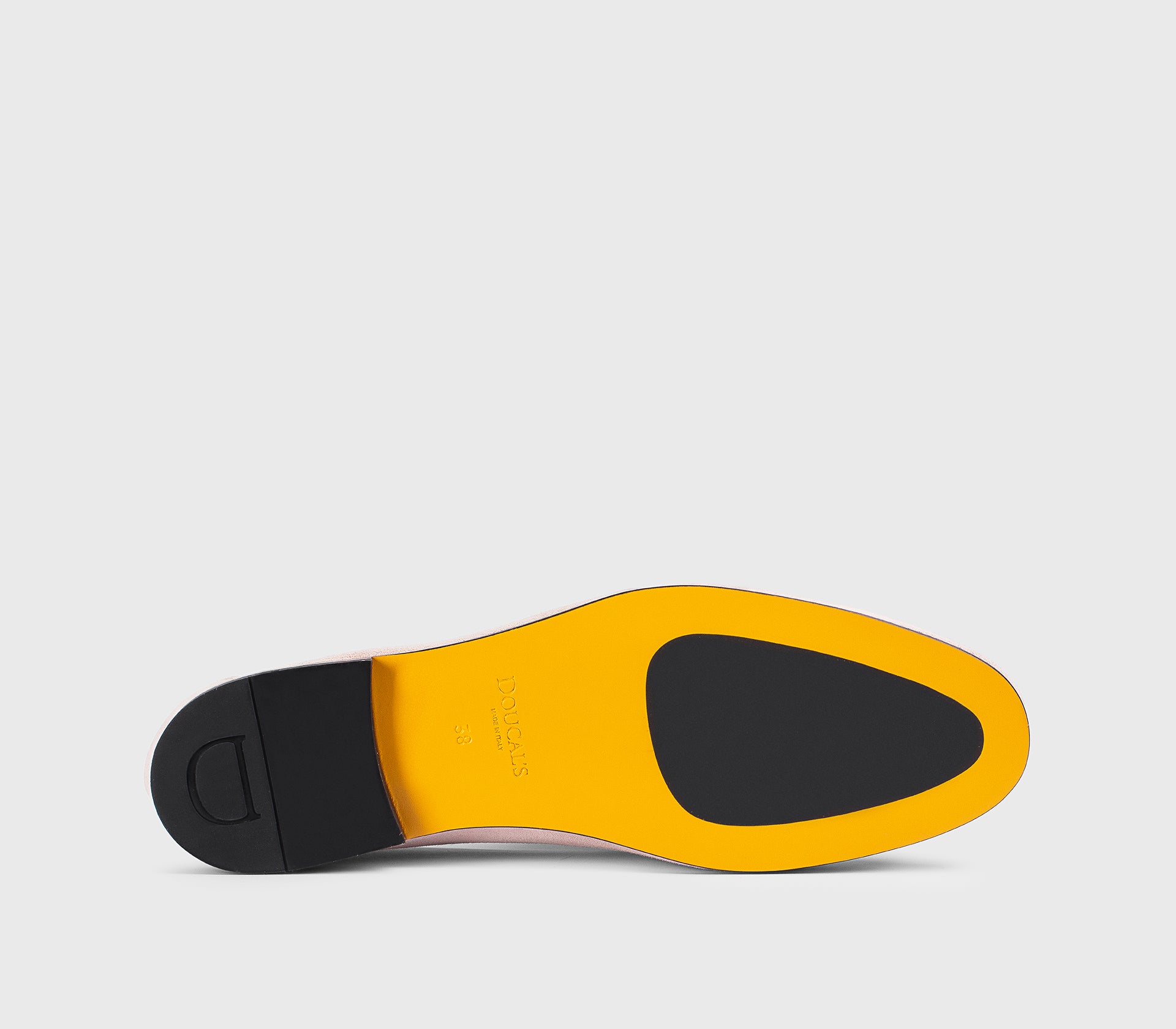 DD8313MEGNUF278NS07 - Mocassino con nappine in suede rosa "phard"