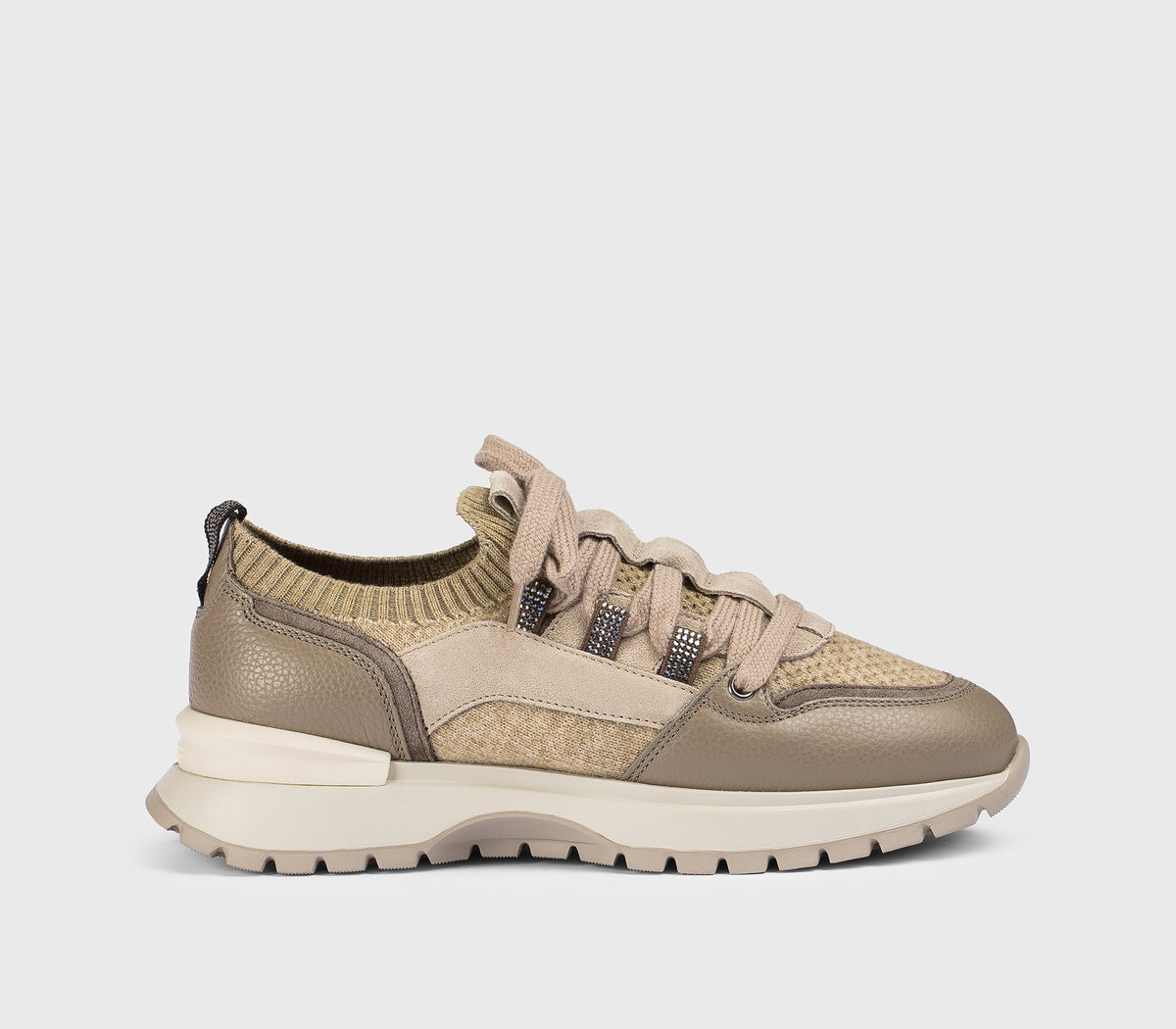 DD8730WHINPX801HM49 - Sneaker in materiali combinati creta