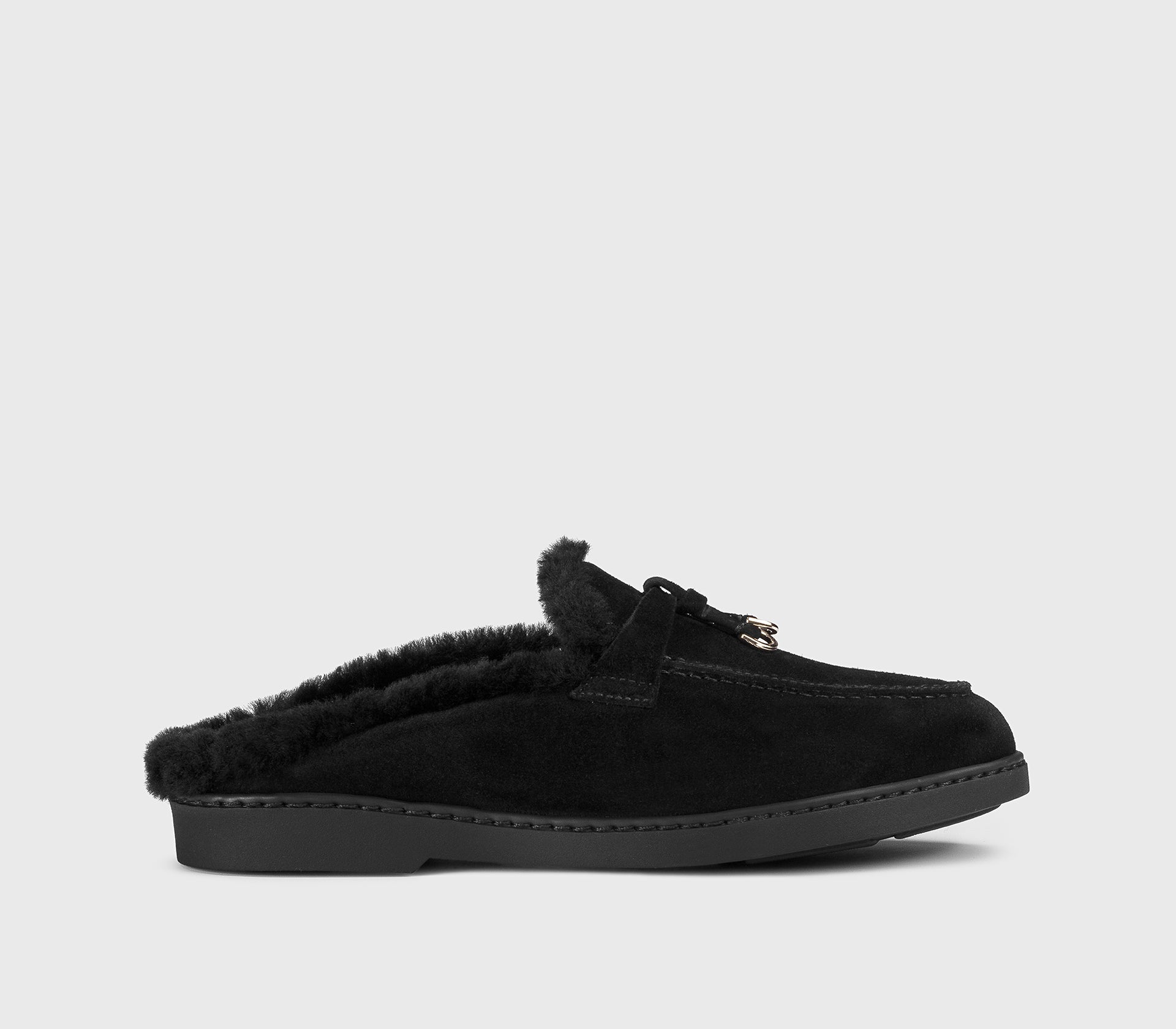 Mule da donna in suede | nero - Doucal's