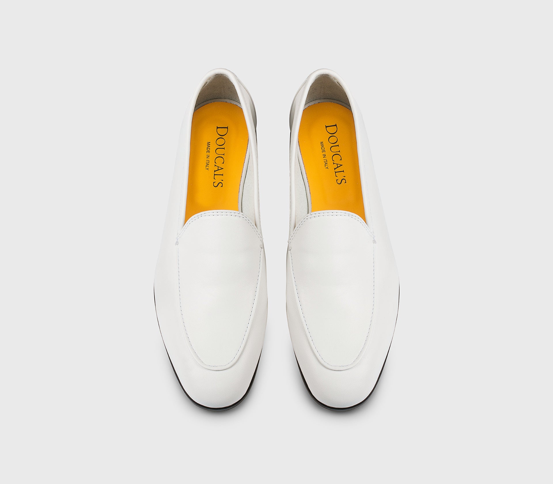 DD8879MEGNUZ279NW00 - Mocassino in pelle bianco