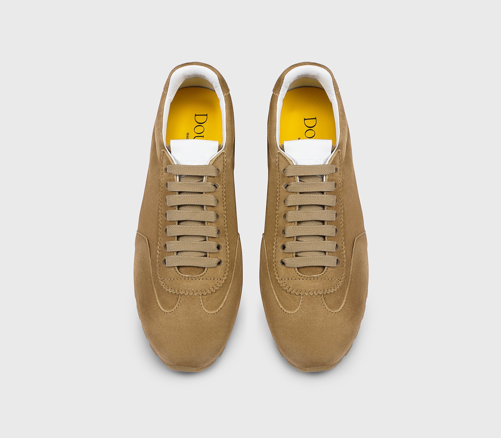 DD8907JULTPZ853DC53 - Sneaker in suede "teddy" beige