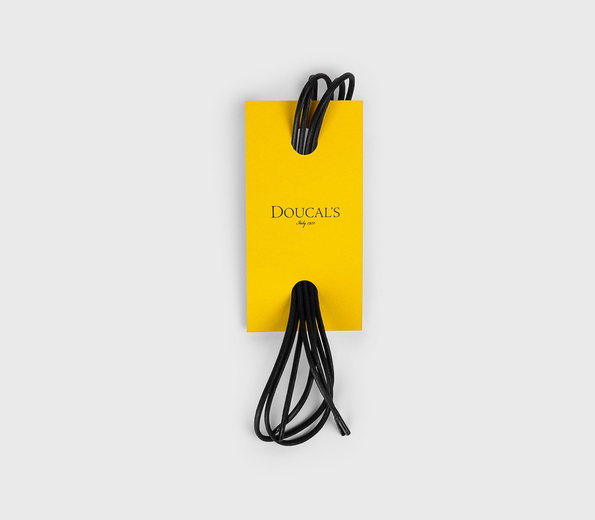 Laccio cerato misura 85 cm | nero - Doucal's