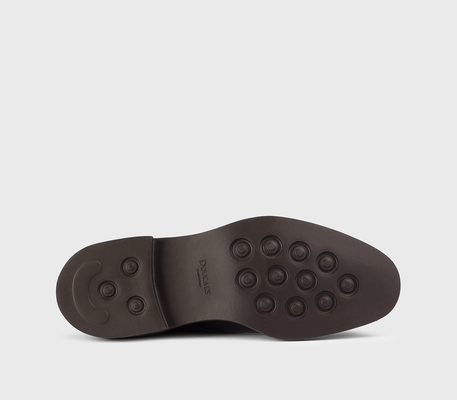 Monkstrap aus ebenholzbraunem Leder