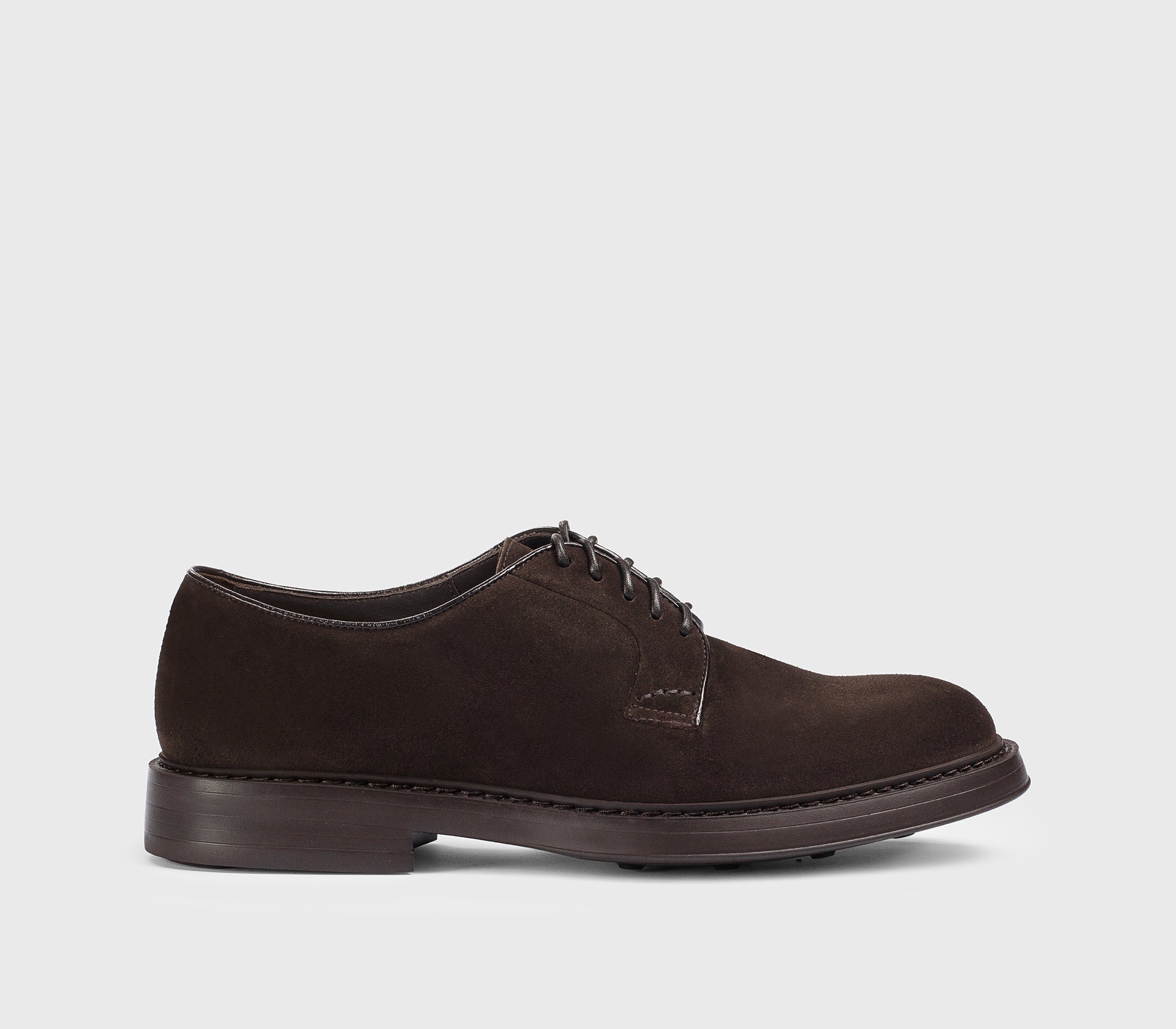 Stringata da uomo in suede | marrone - Doucal's