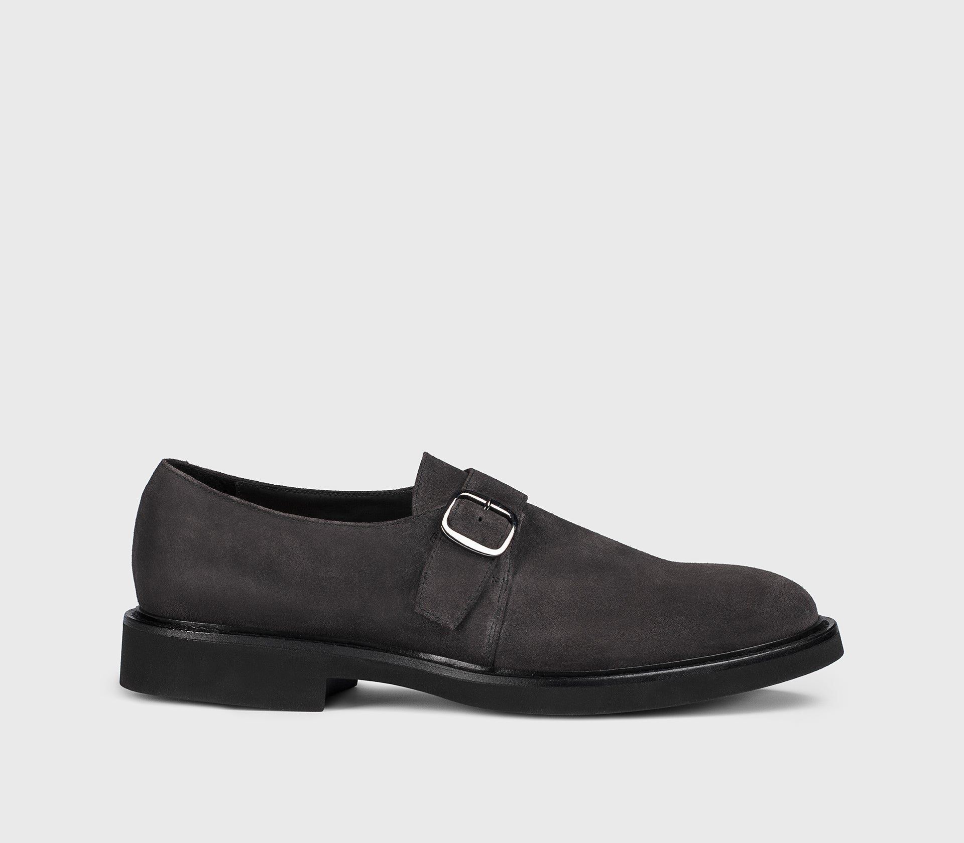 Mono fibbia da uomo in suede | grigio - Doucal's