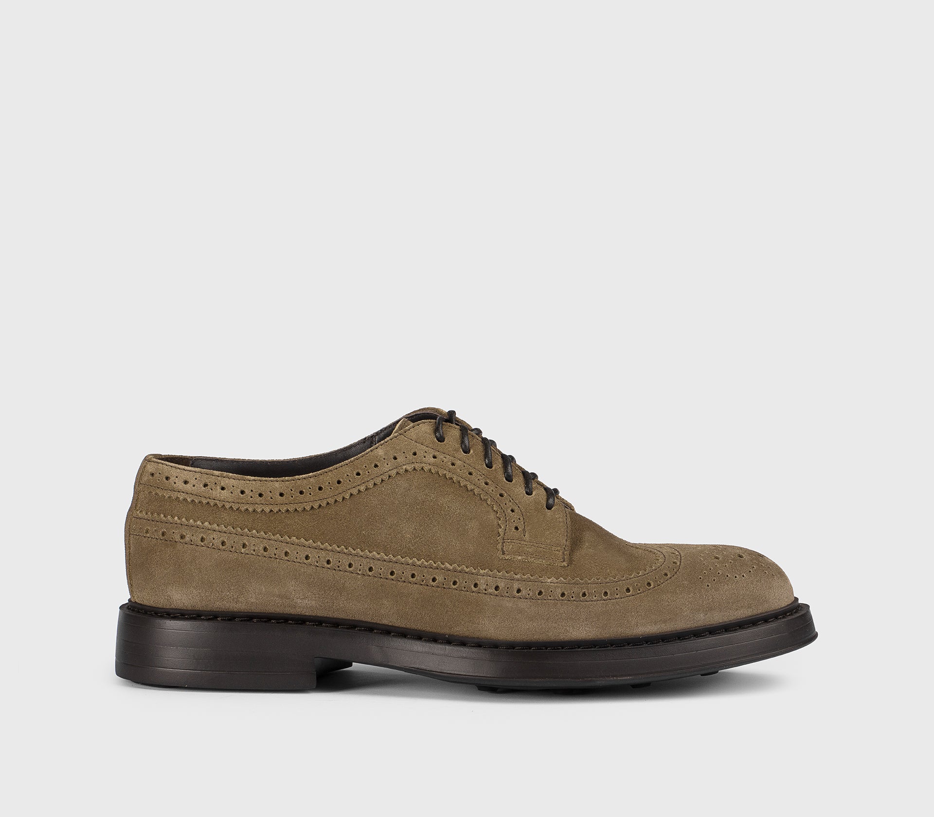 Stringata da uomo in suede | marrone - Doucal's