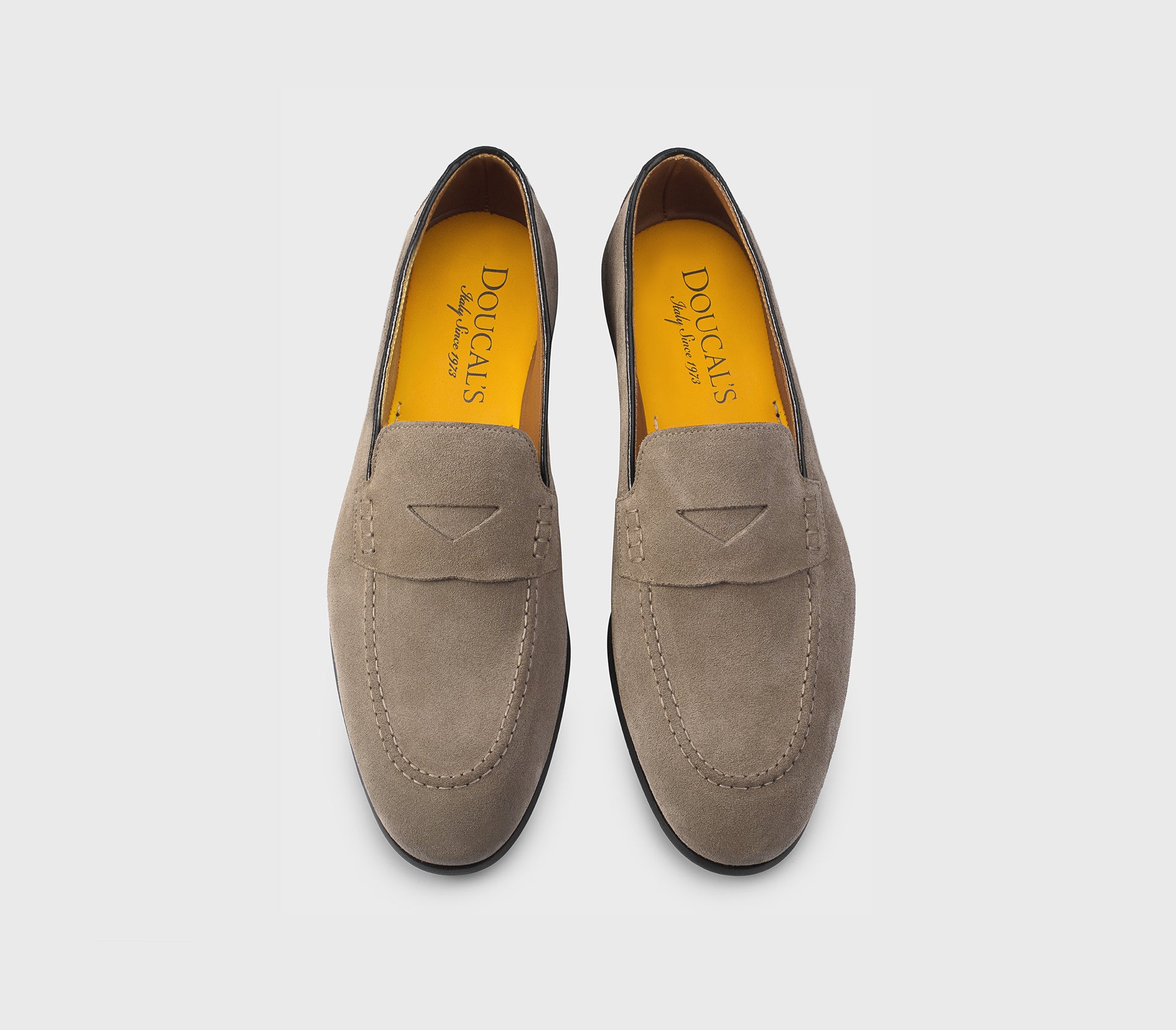 DU2983PANNUF106TC30 - Mocassino in suede beige