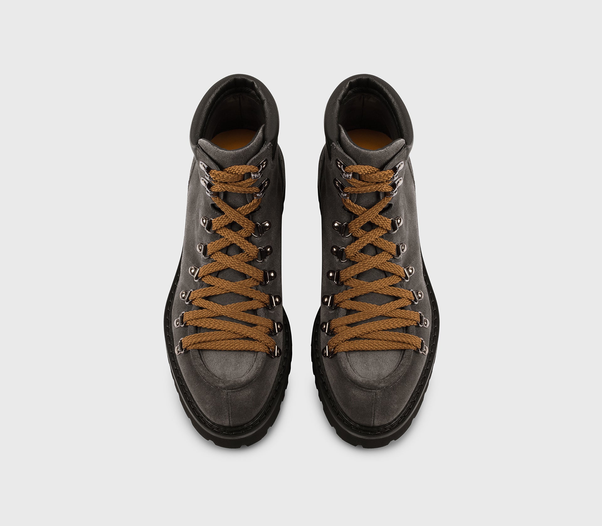 DU3082PHILPF734NN05 - Scarponcino stringato in suede antracite