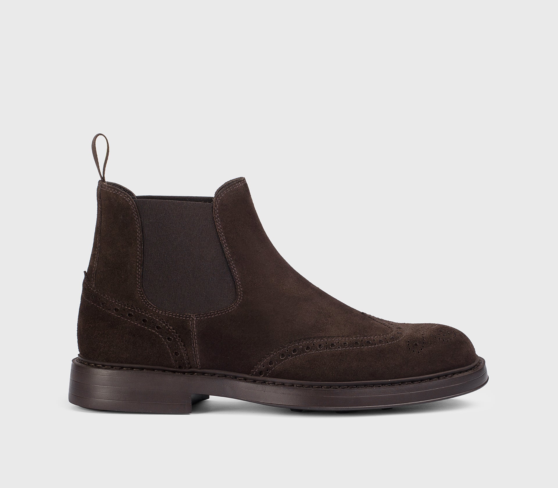 Stivaletto Beatles da uomo in suede | marrone - Doucal's