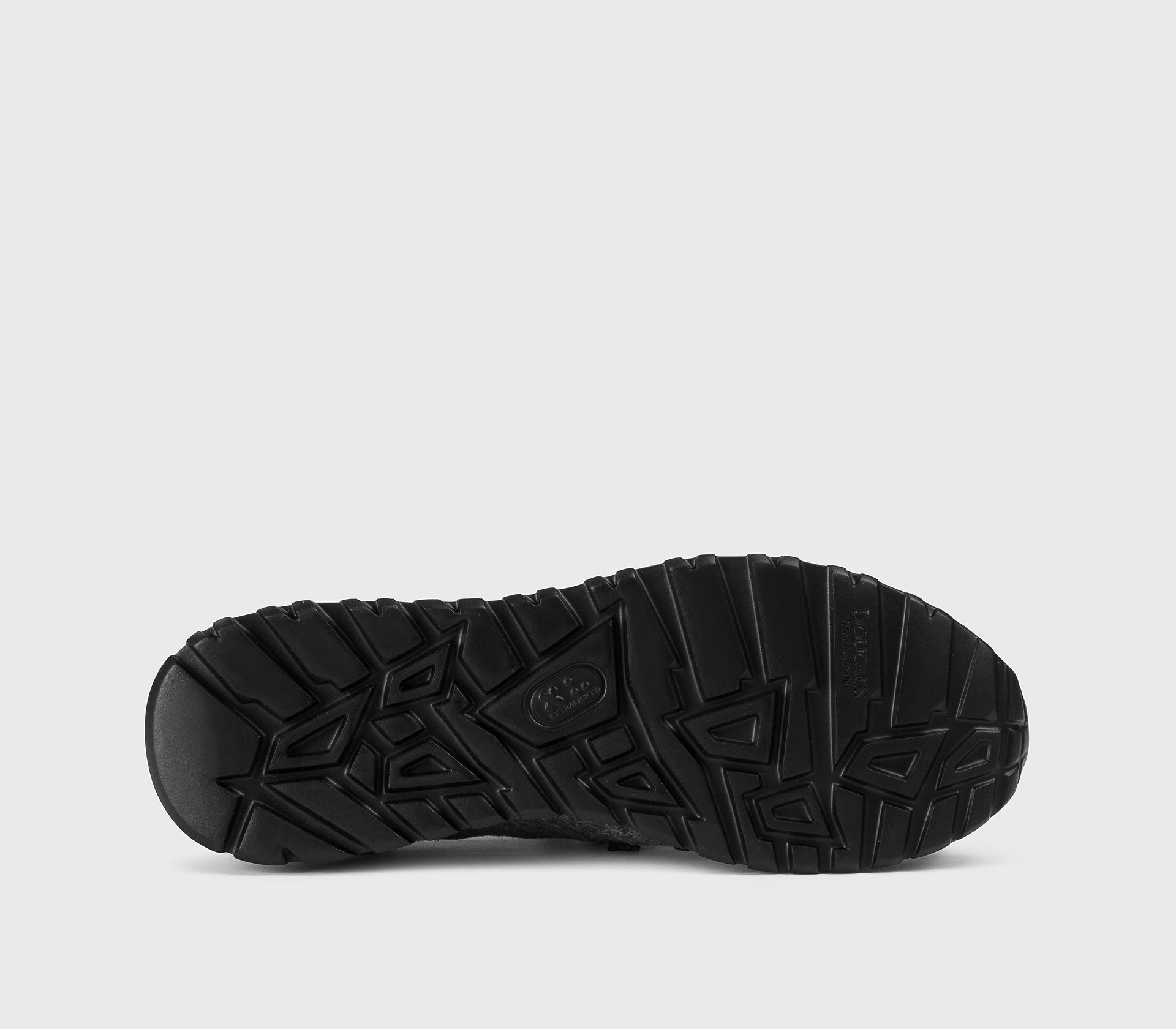 Sneaker bi-matière anthracite