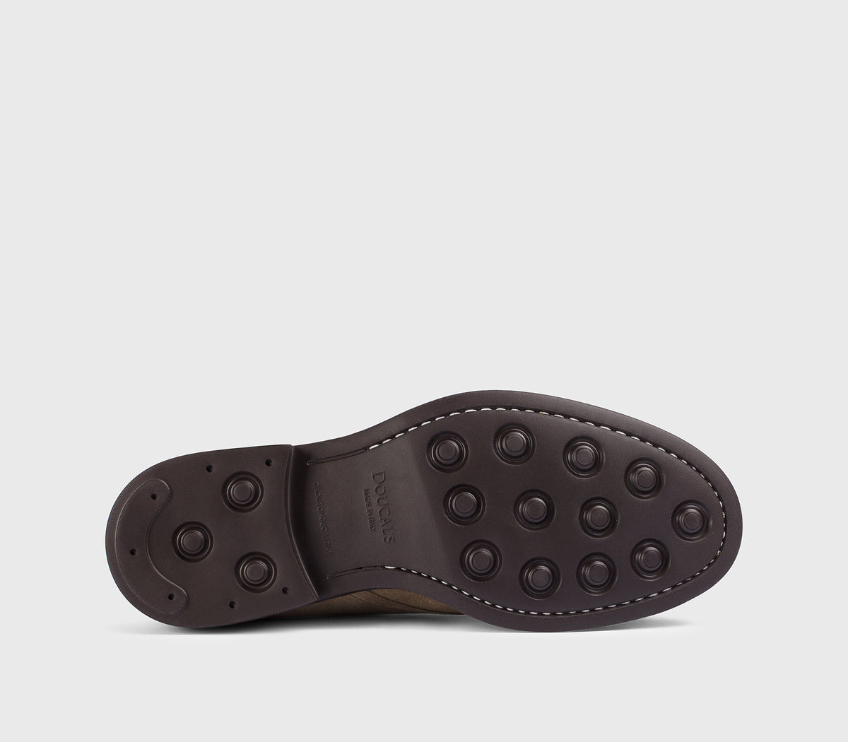 DU3237BRUXUF009TM08 - Desert boot stringato in suede cacao