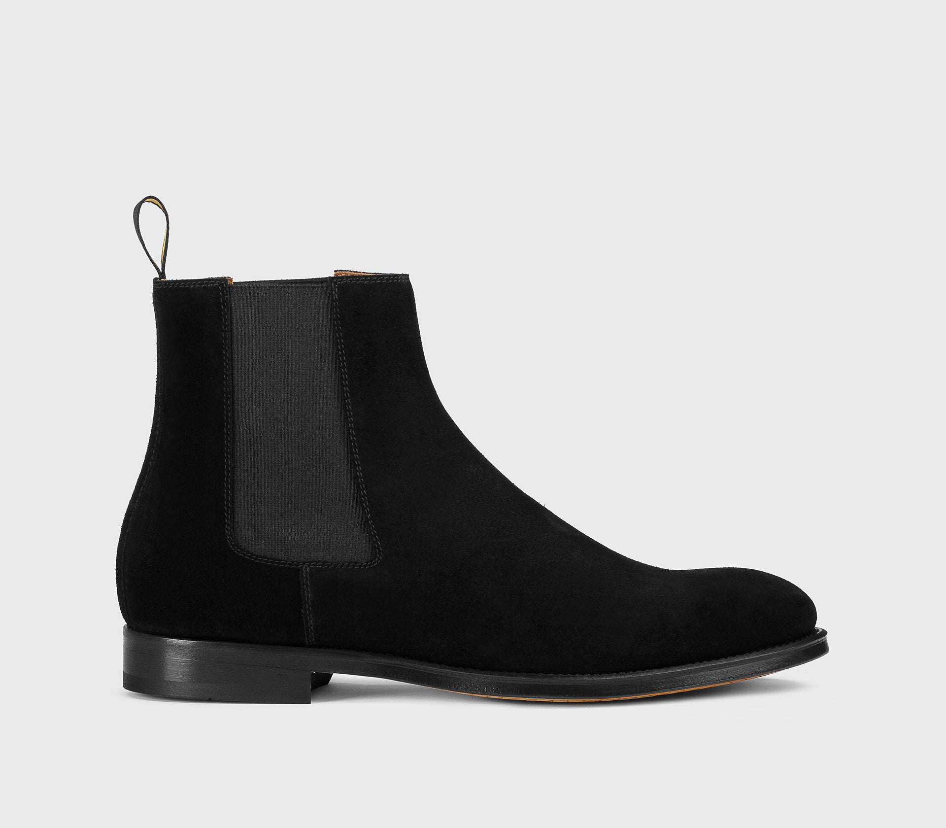 DU3239ORVNUF009NN00 - Stivaletto in suede nero