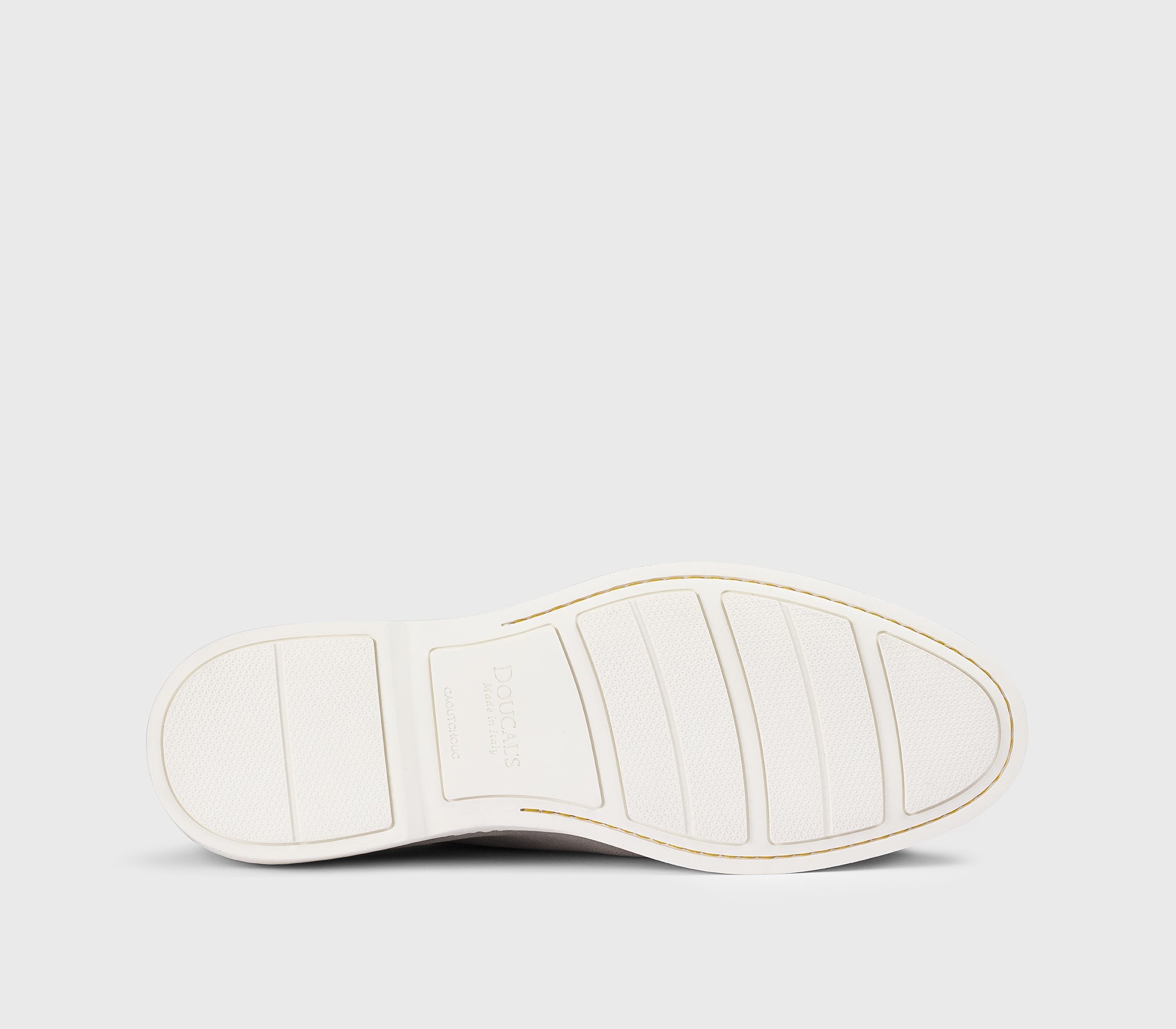Chaussure à lacets en daim perle
