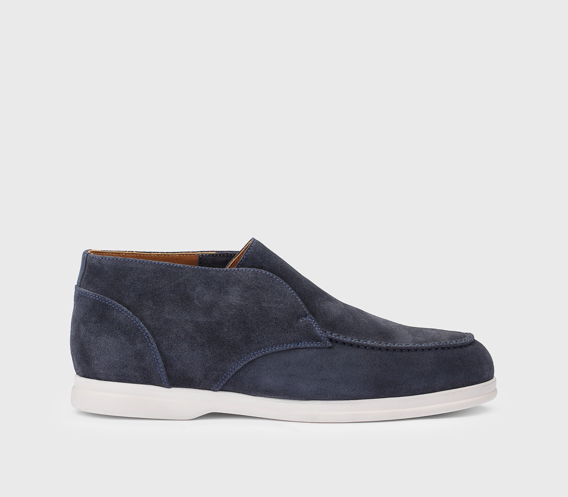 Mocassino chukka da uomo in suede |blu - Doucal's