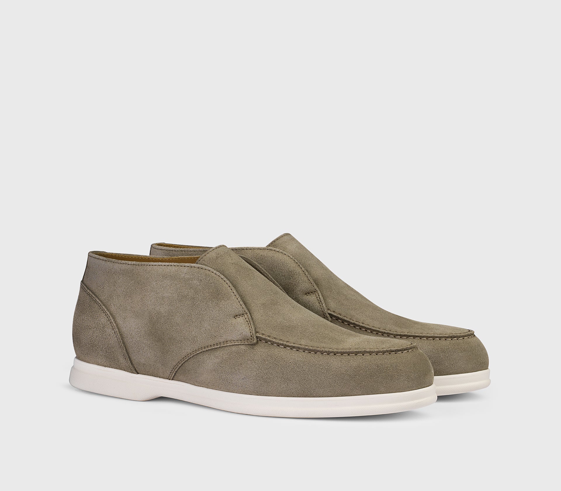 DU3278ARTHUF106IM35 - Mocassino chukka in suede nut