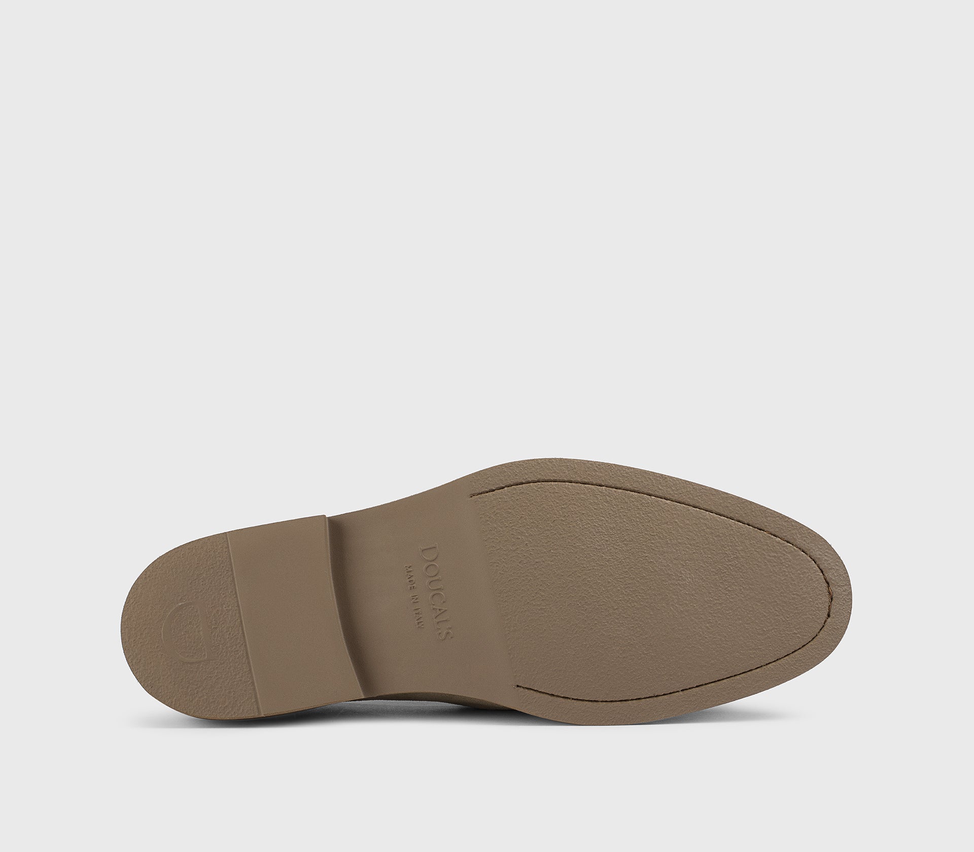 Mocassin en daim couleur sable