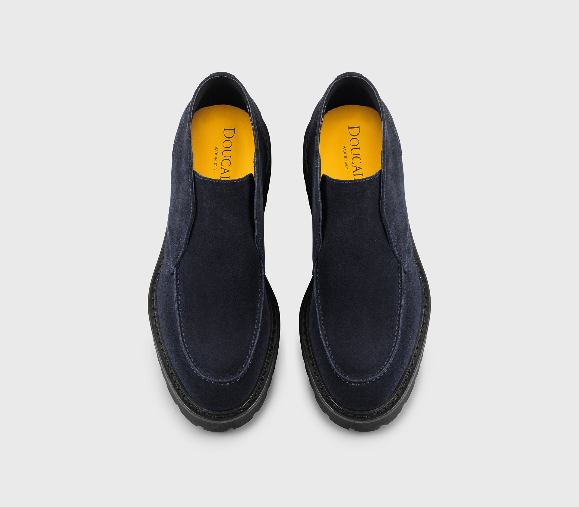 DU3332PHILUF009NB00 - Desert boot in suede blu