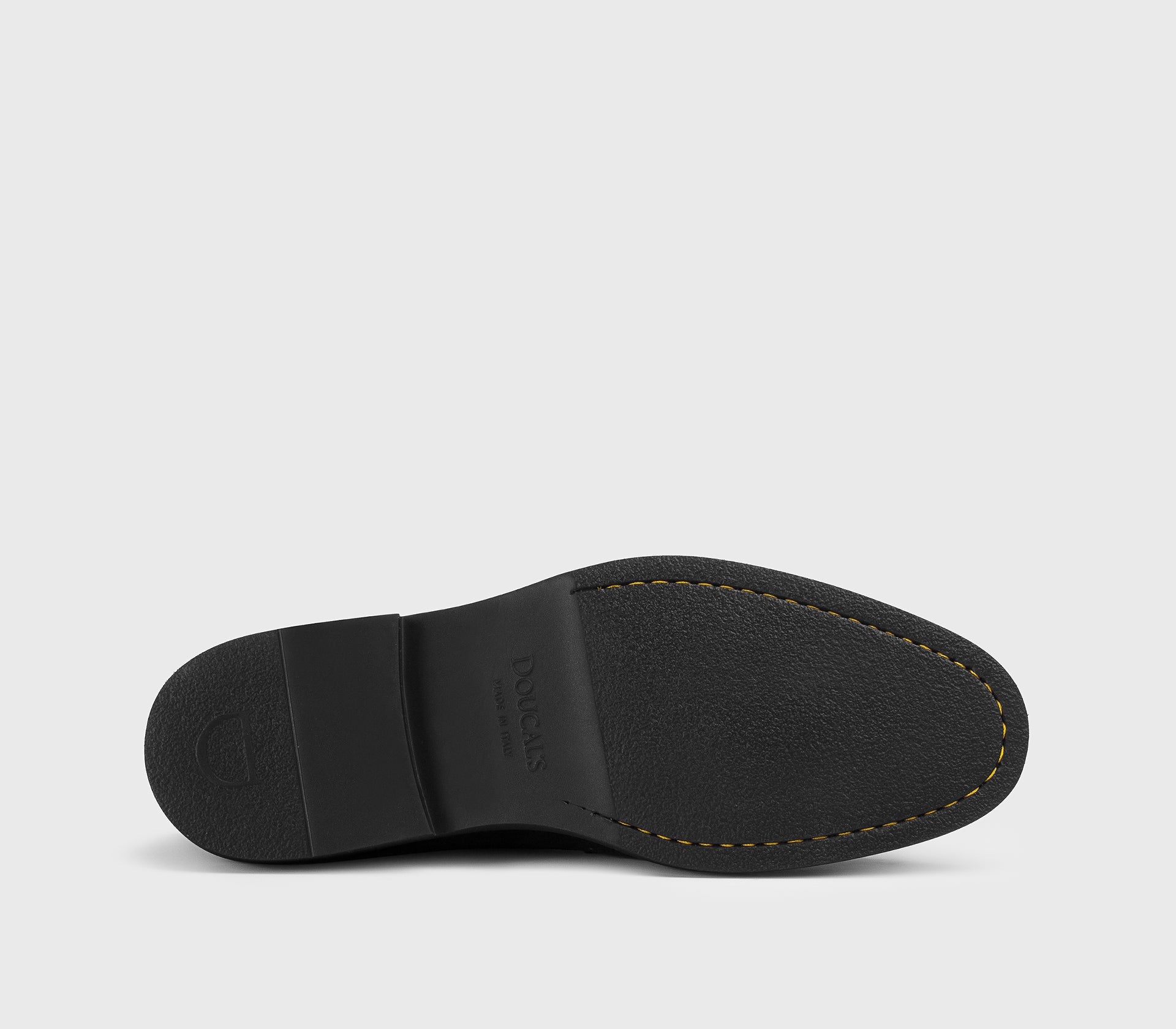Blue suede loafer