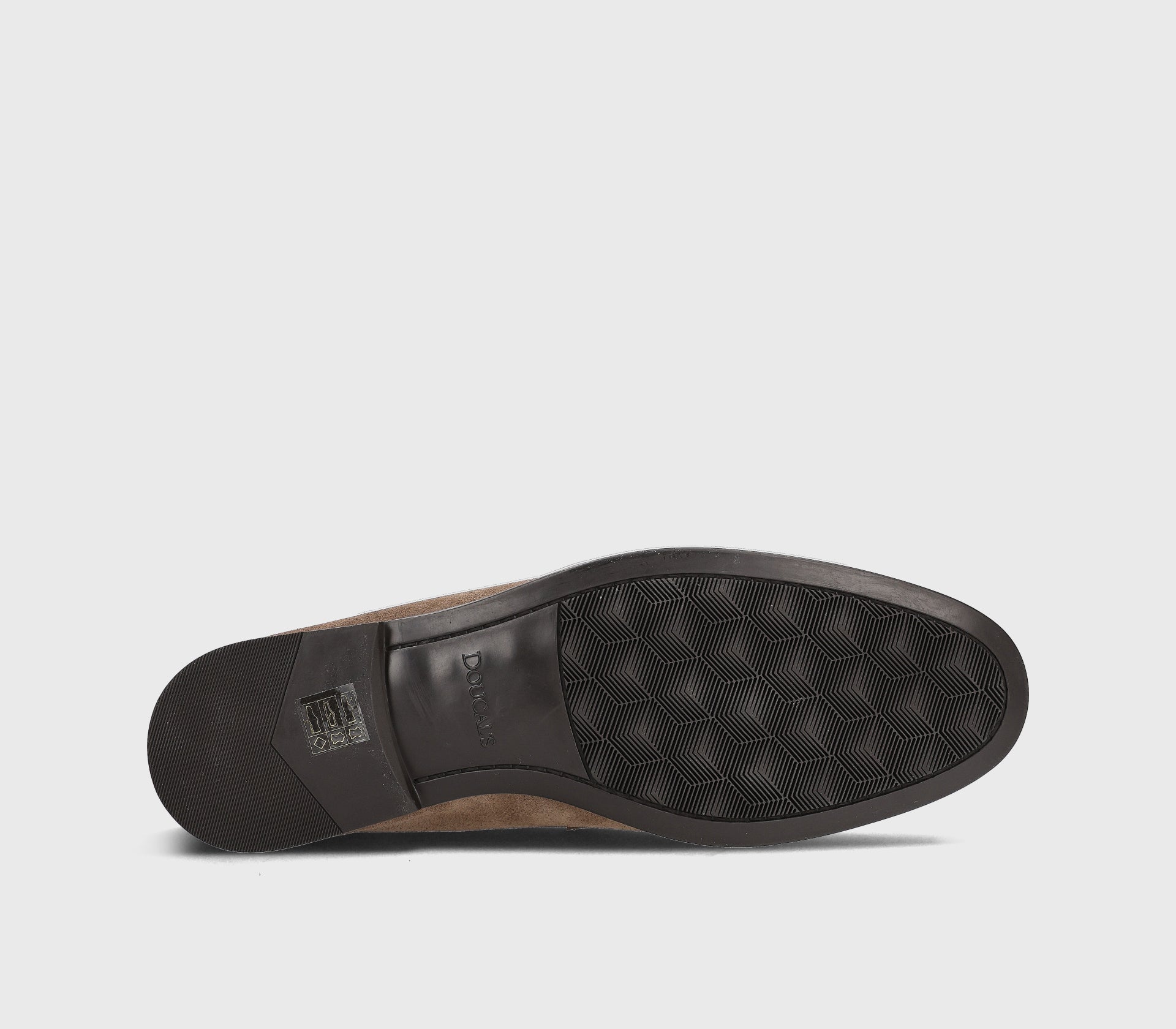 Cocoa suede loafer