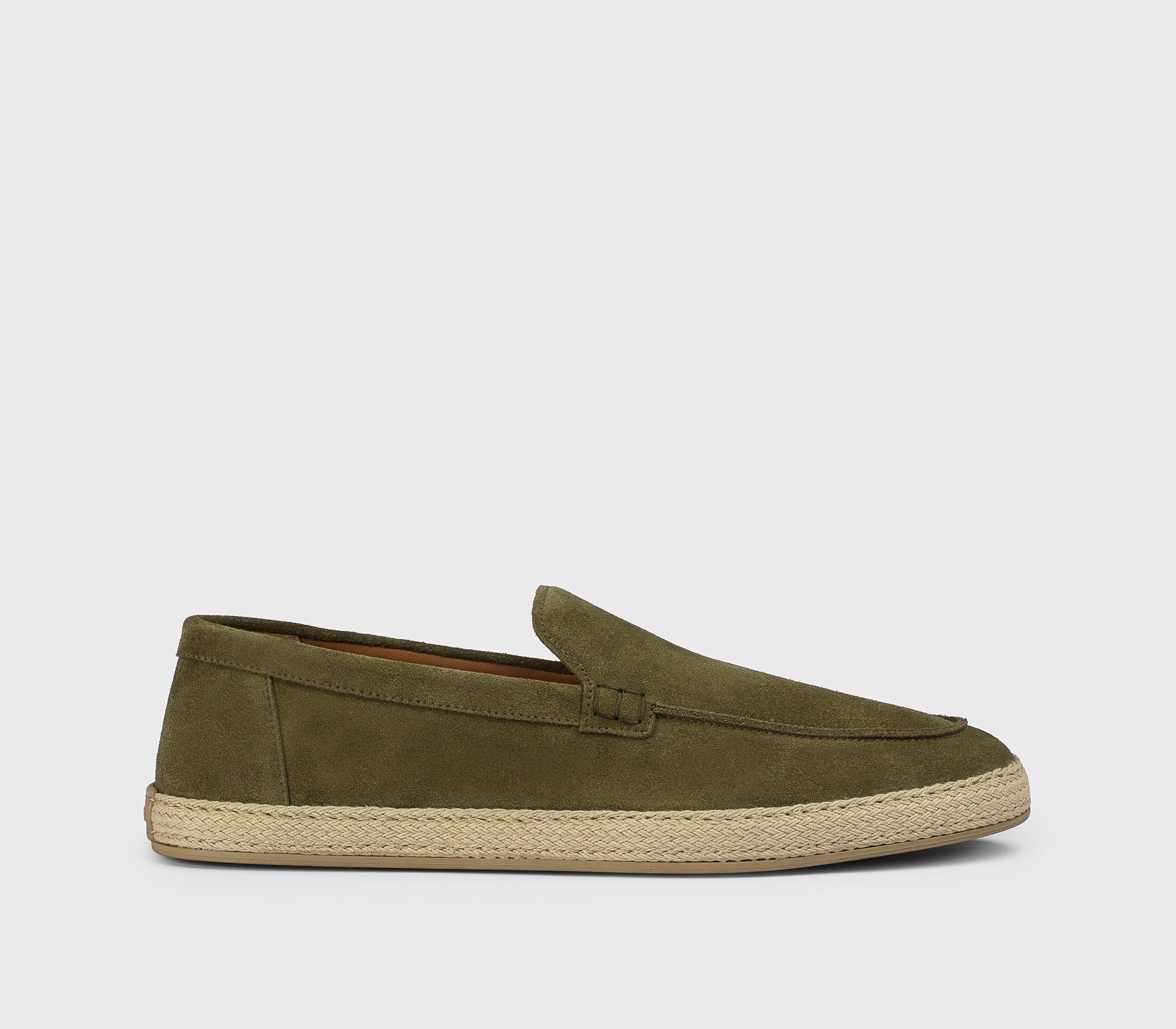 Espadrillas da uomo in suede |verde - Doucal's