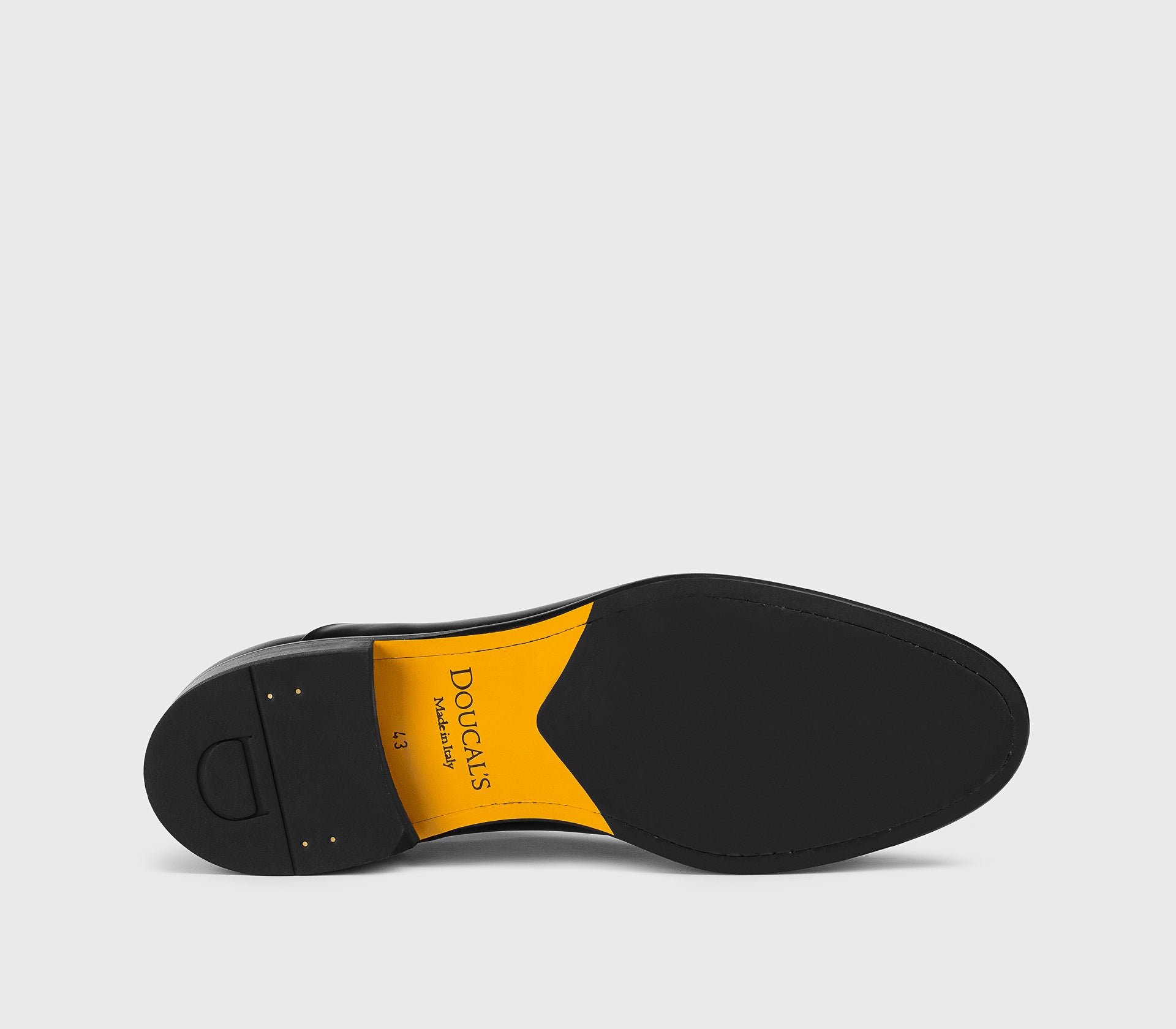 DU3481FREDUF159NN00 - Stringata Oxford in pelle nera