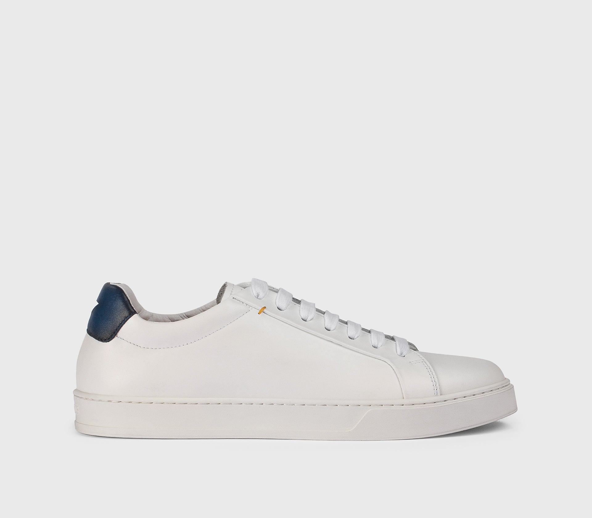 White leather sneaker