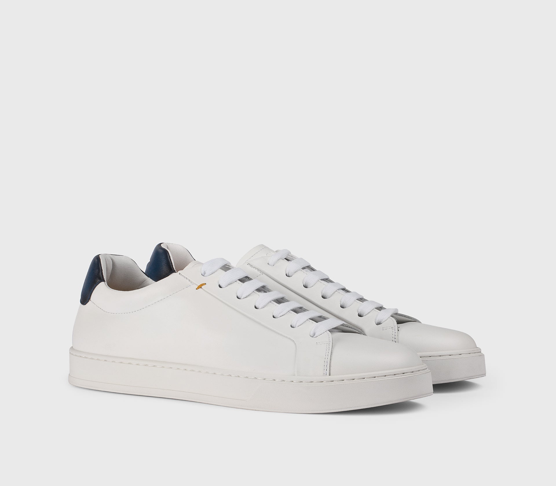 White leather sneaker