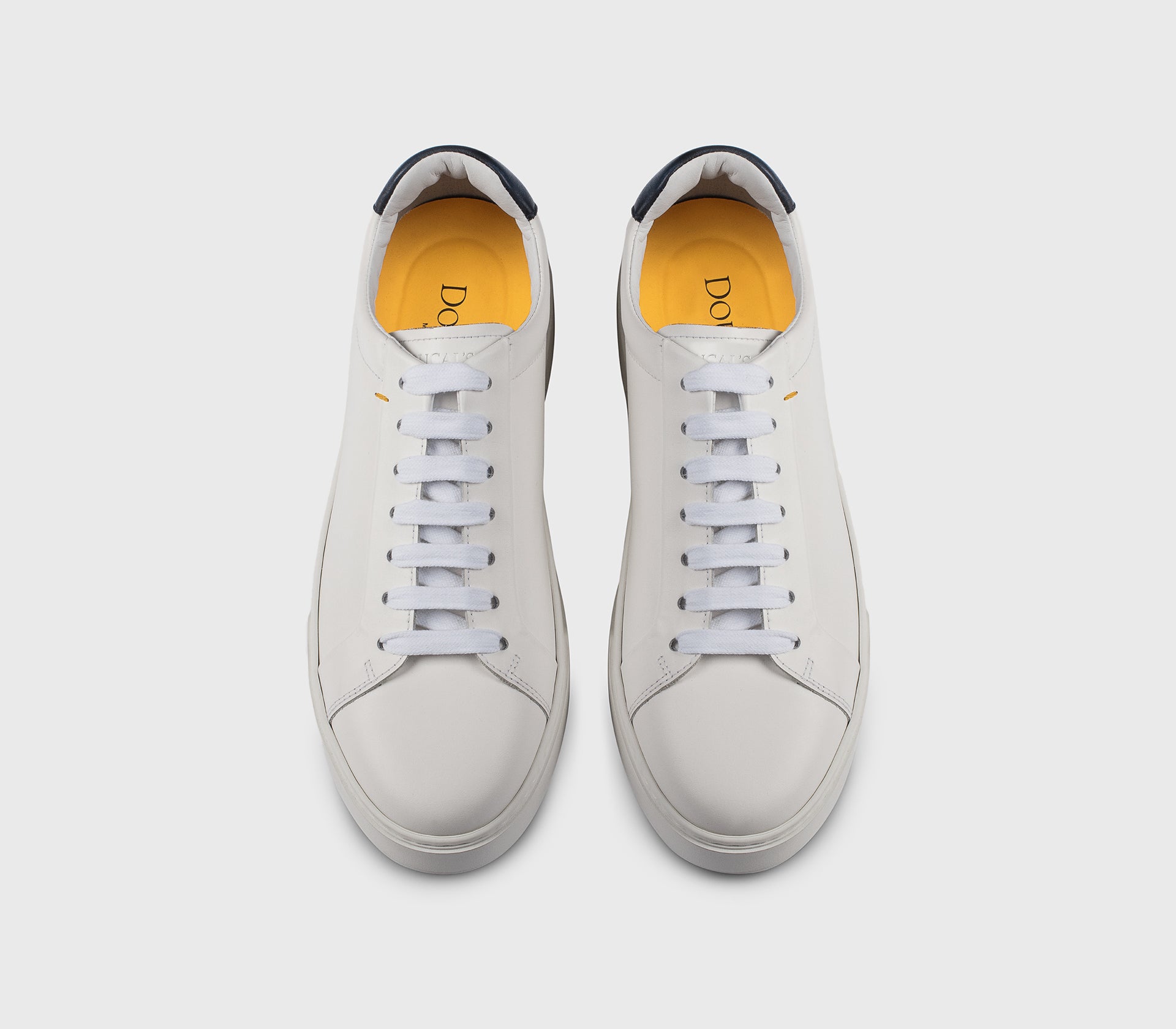 White leather sneaker
