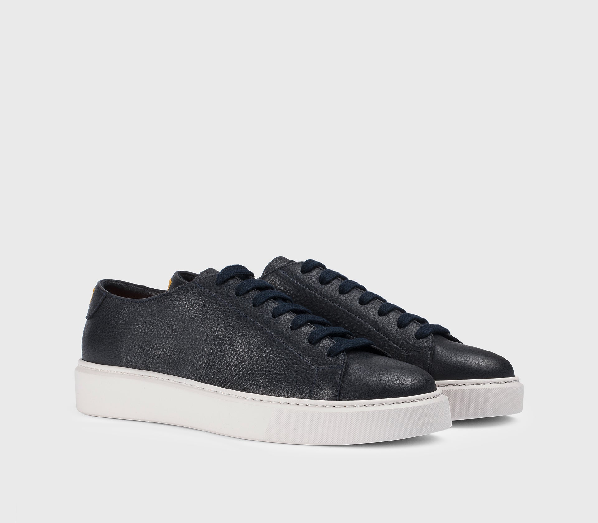DU3539ALEXUY225EB32 - Sneaker in pelle bottalata blu