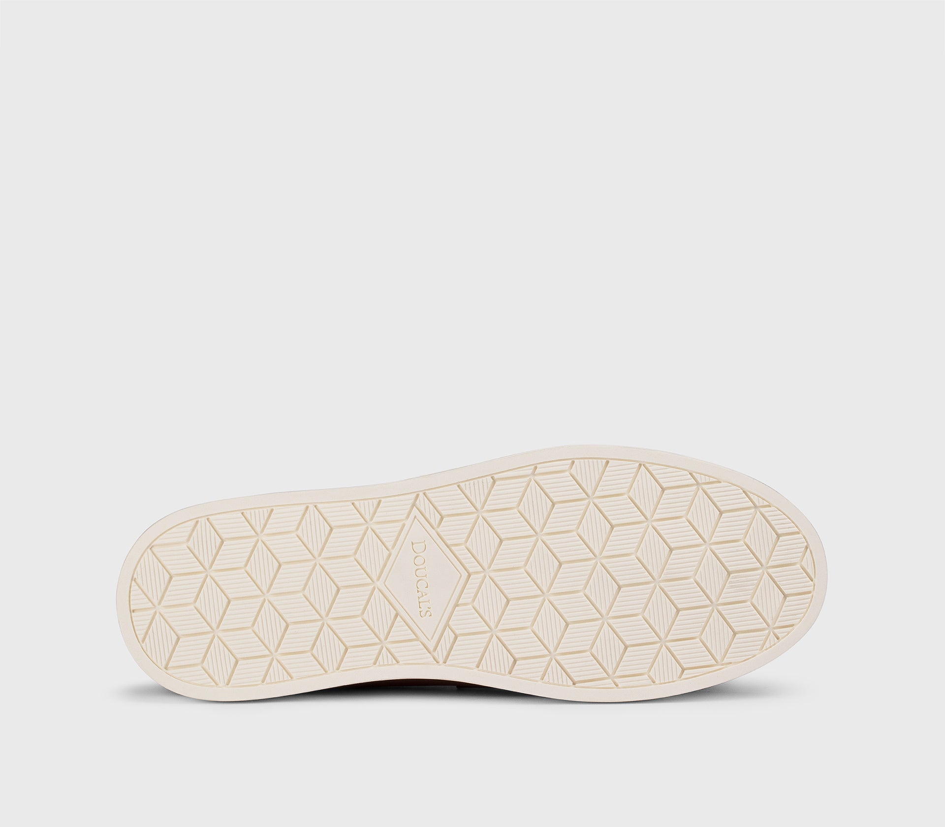 Caramel leather slip-on loafer with vamp