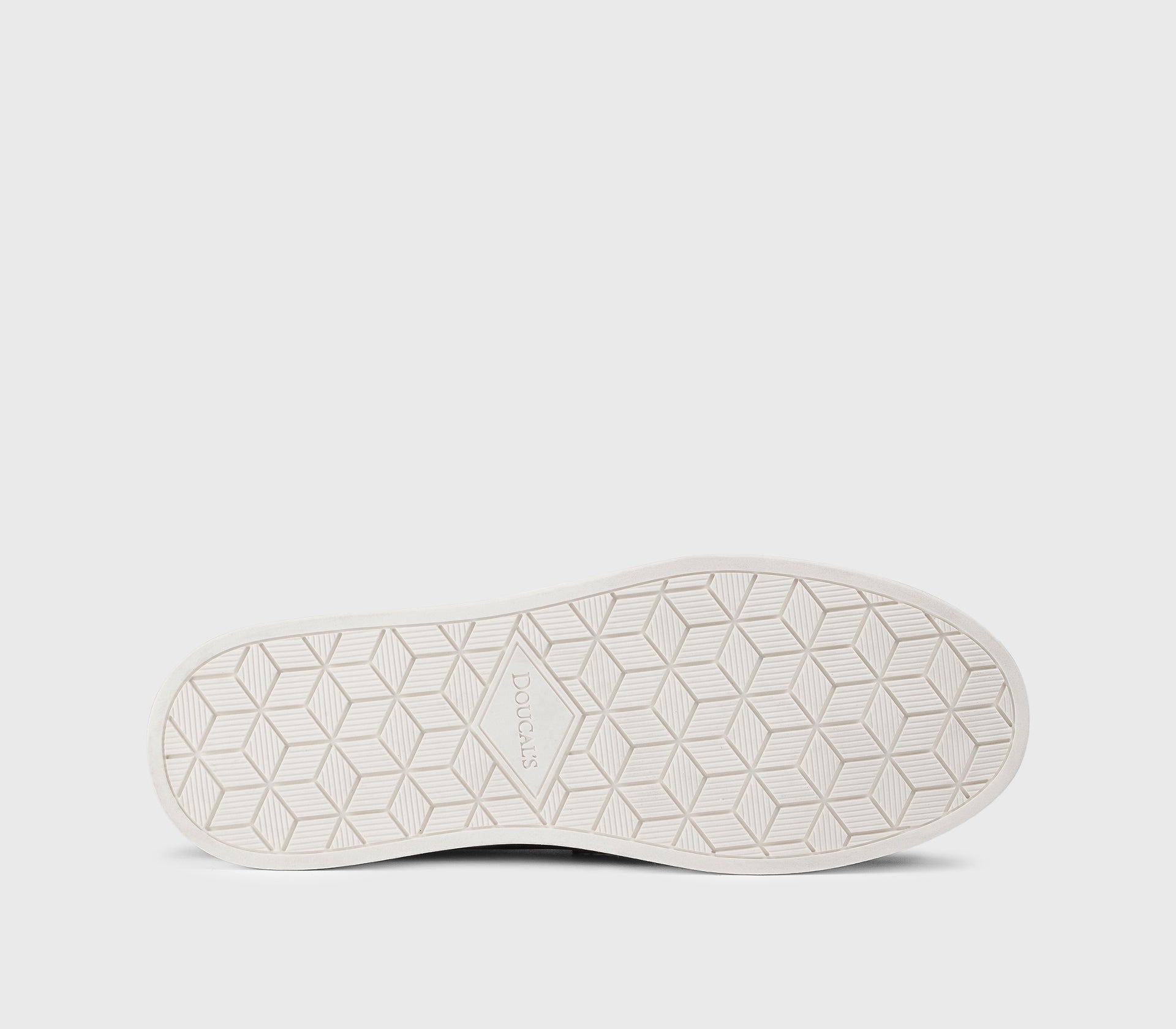 Dark brown leather slip-on loafer with vamp