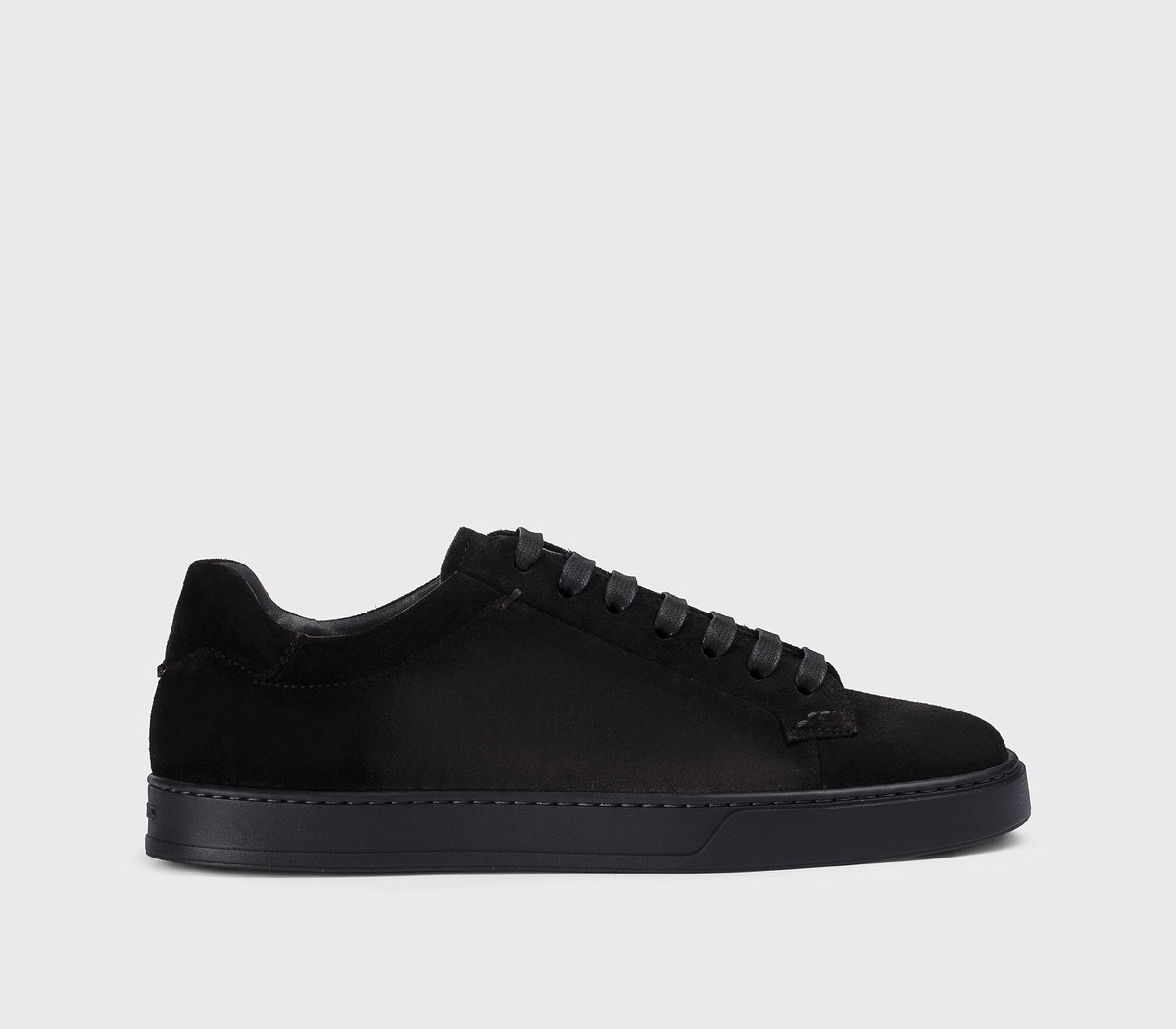 Charcoal grey suede sneaker