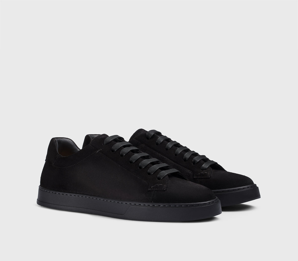 Charcoal grey suede sneaker