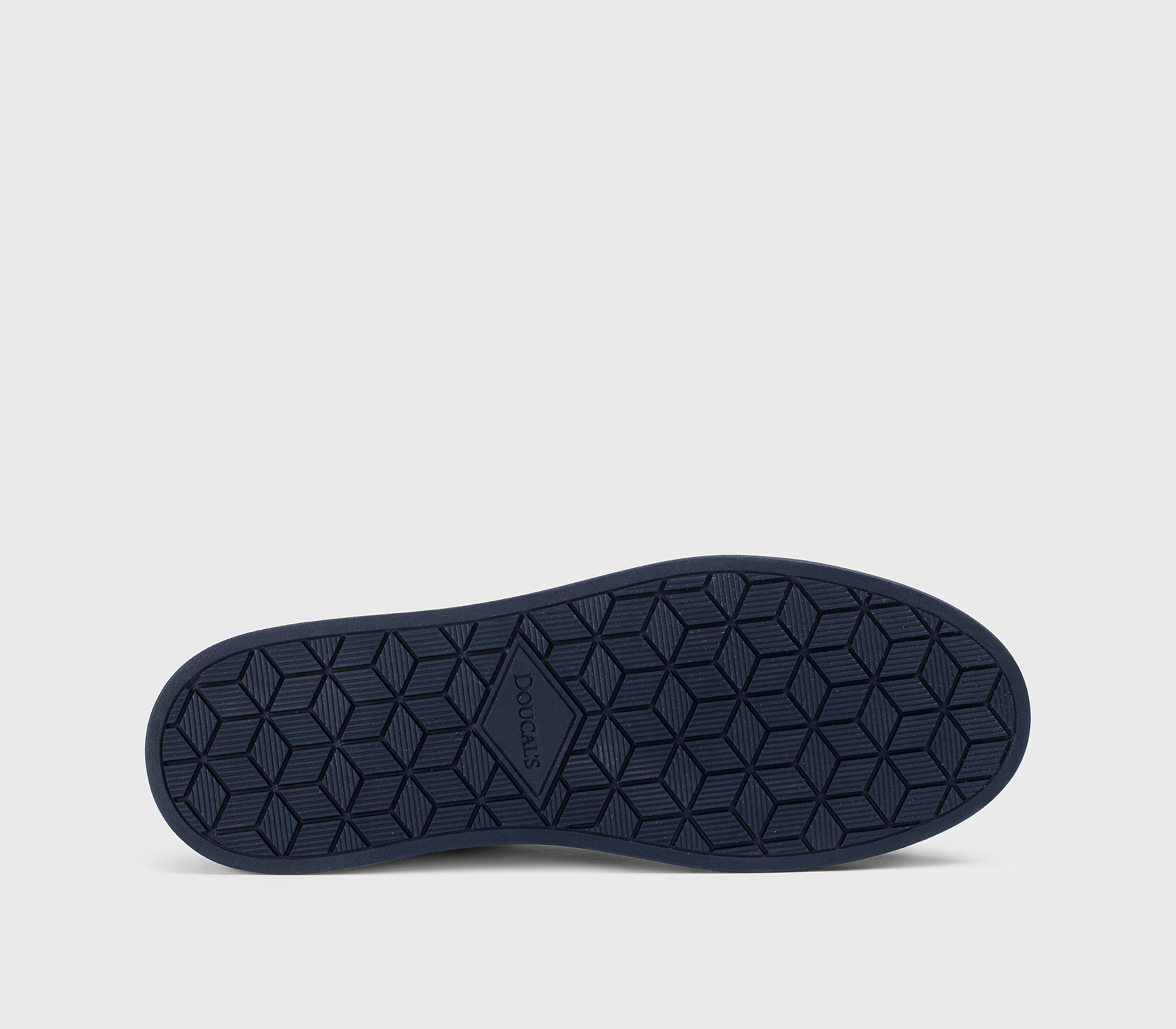 Sneaker en cuir bleu