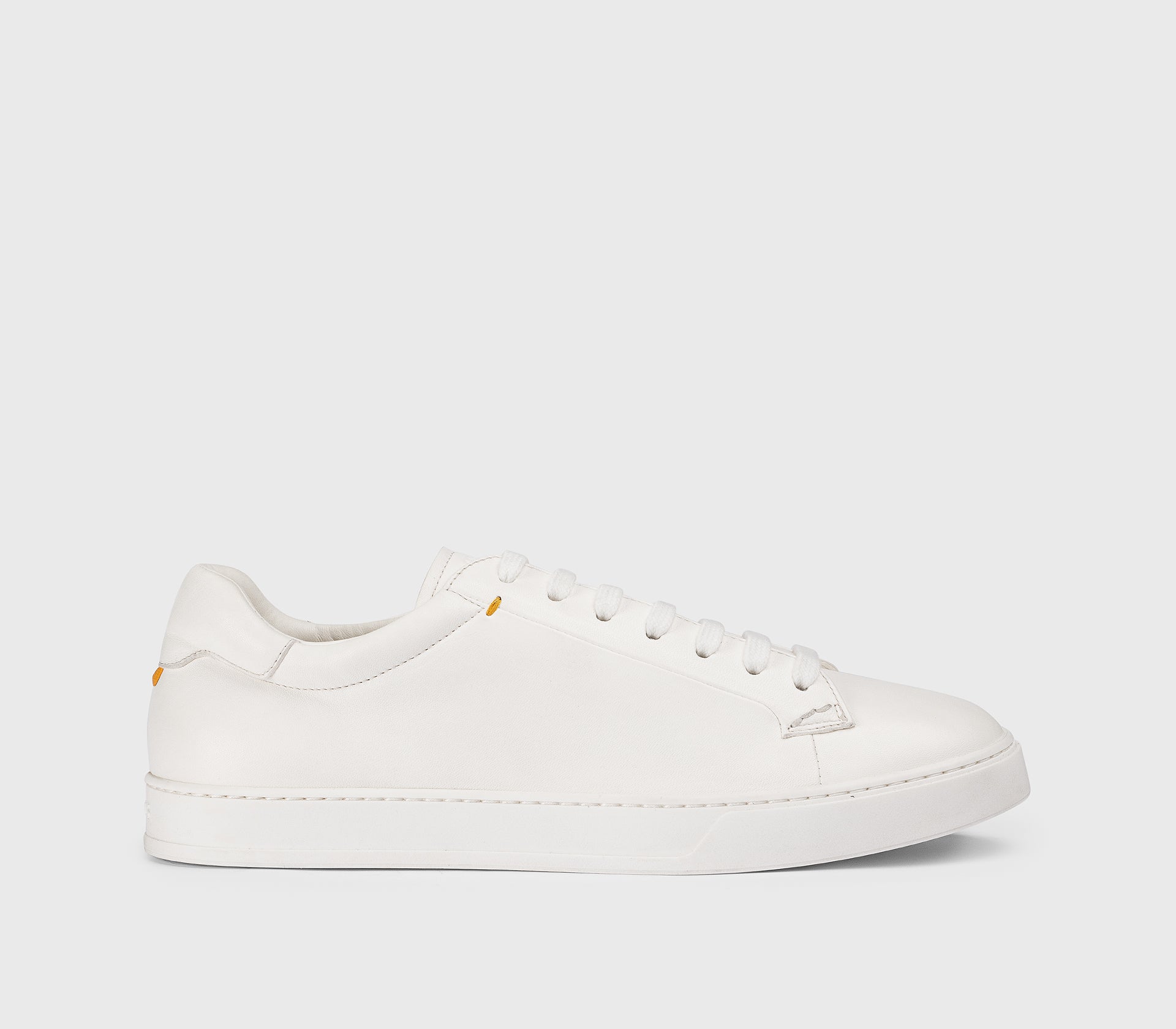 Men's leather sneaker | white - Doucal's