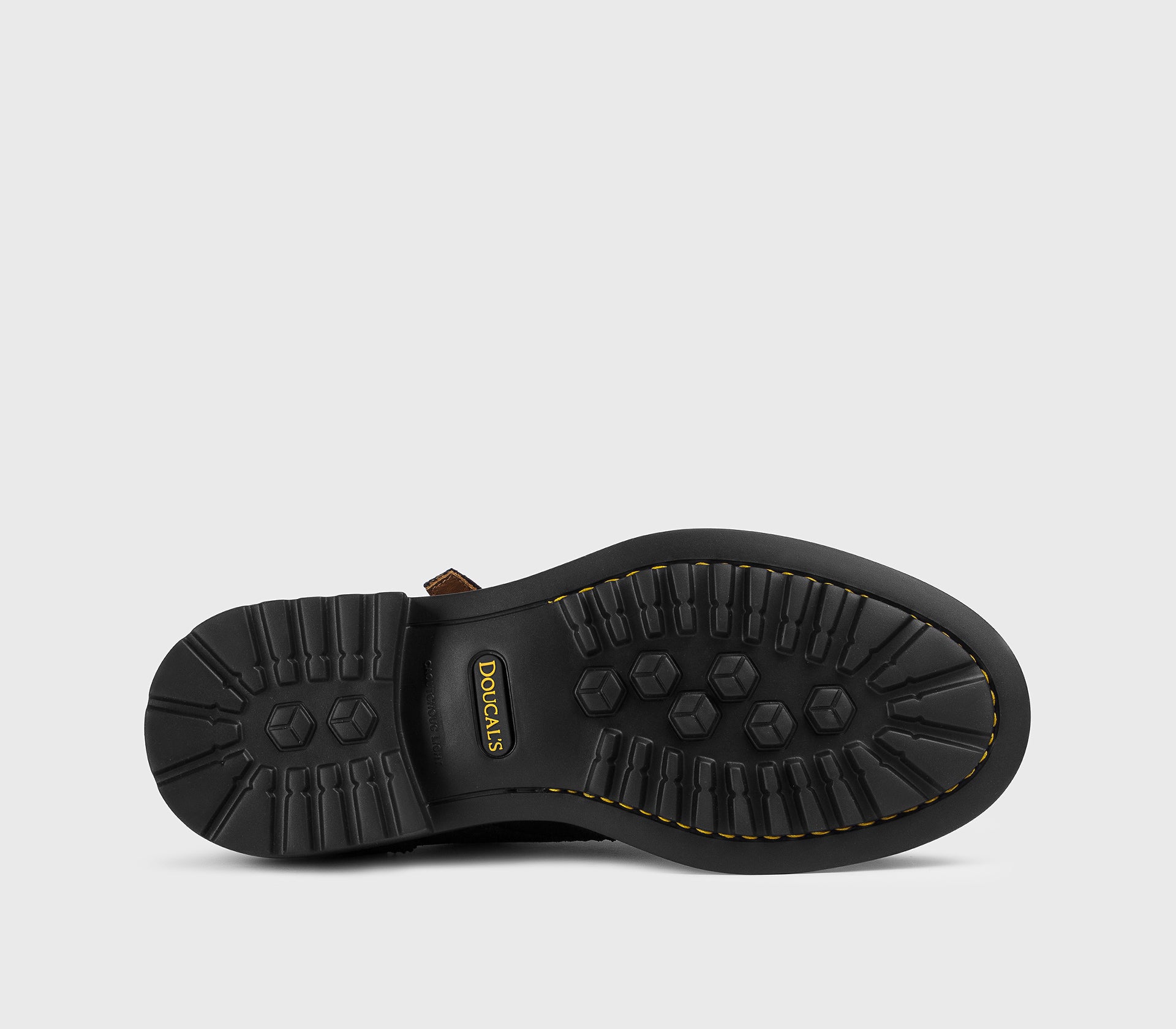 Doppel-Monkstrap mit „Zierriegel“ aus blauem Veloursleder