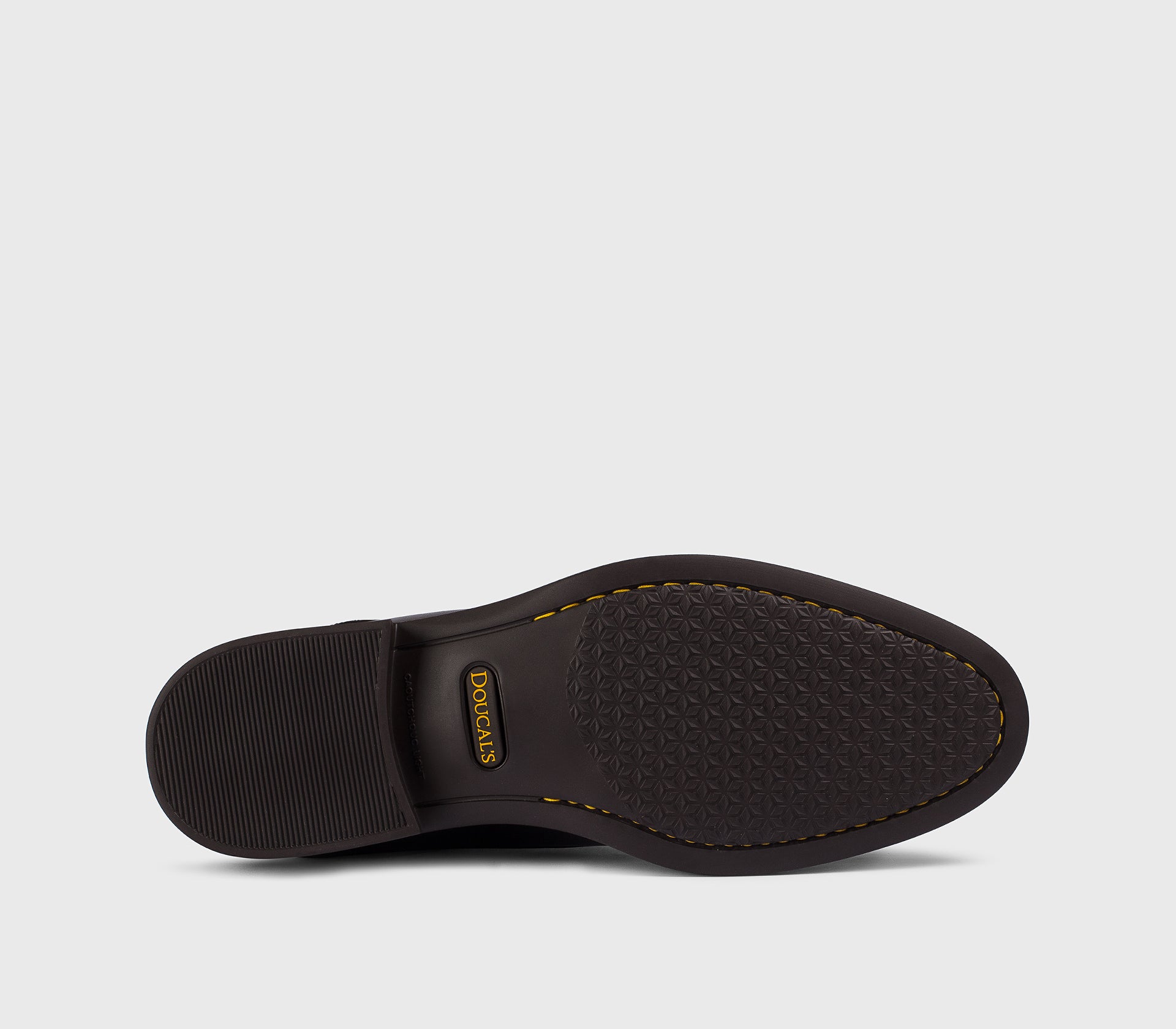 DU3578MARCUF159TM29 - Stringata derby in pelle testa di moro