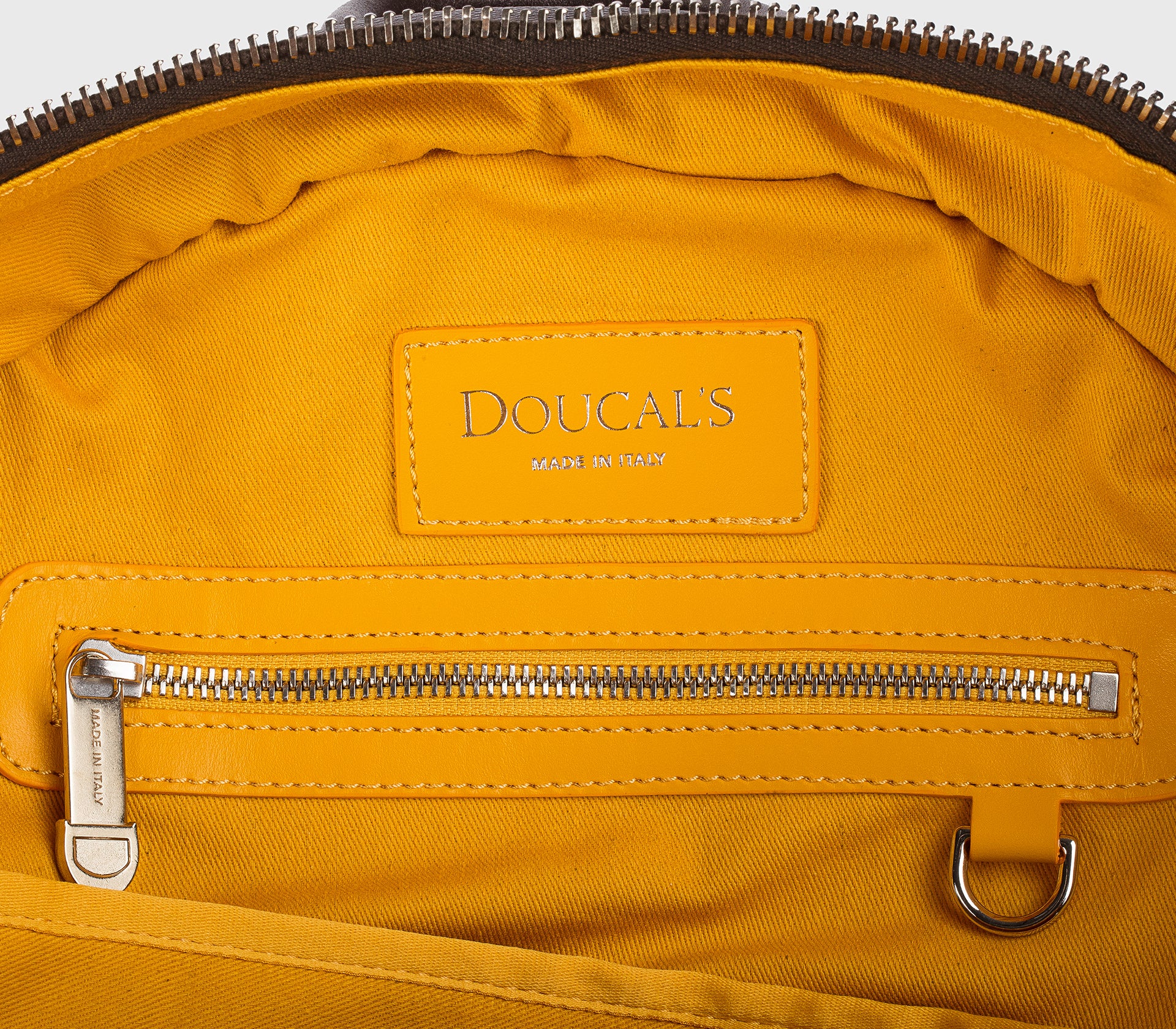 Sac à dos en cuir Palmellato brun foncé