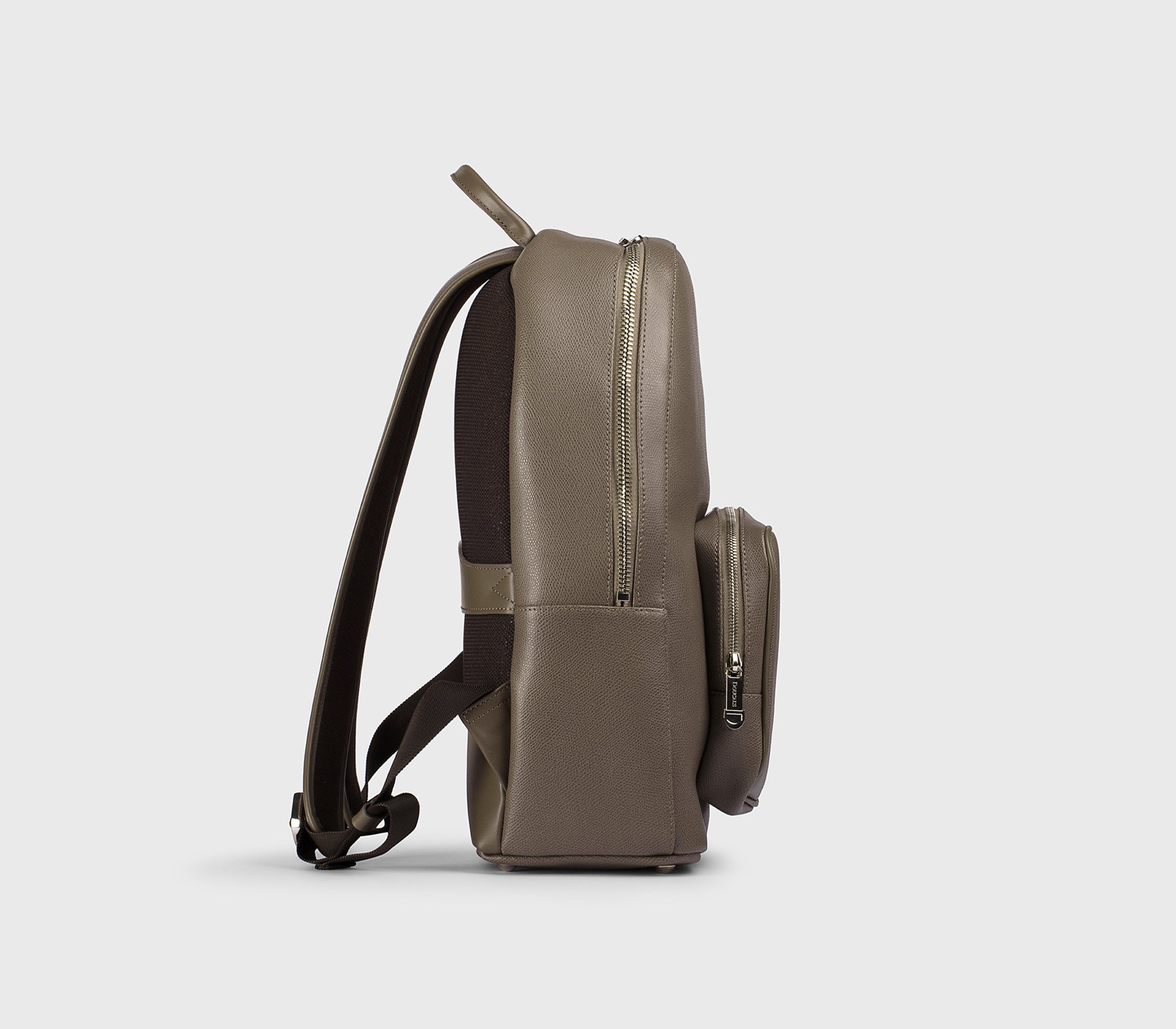 Sac à dos en cuir Palmellato taupe